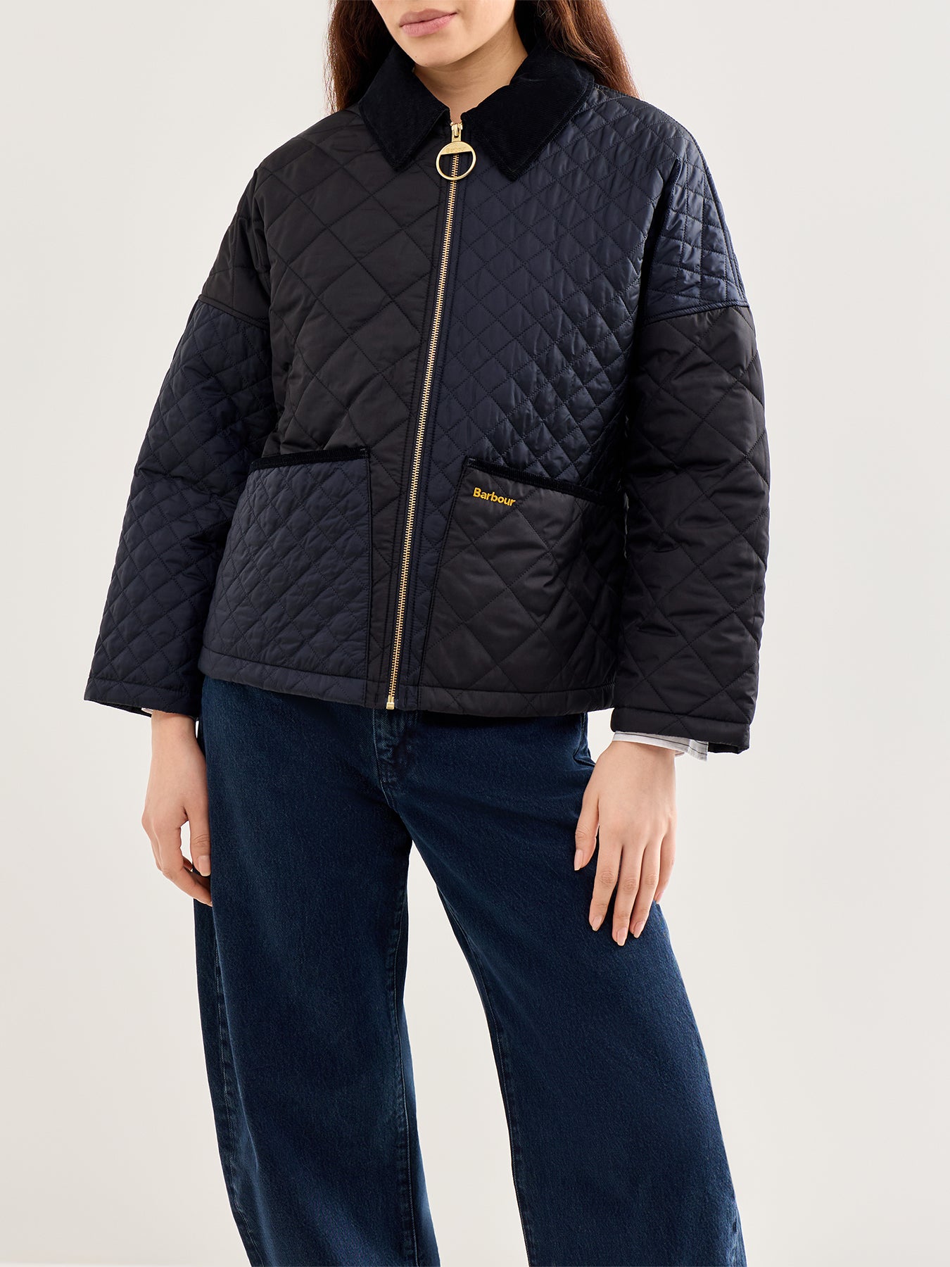 Danby Quilted Jacket Navy