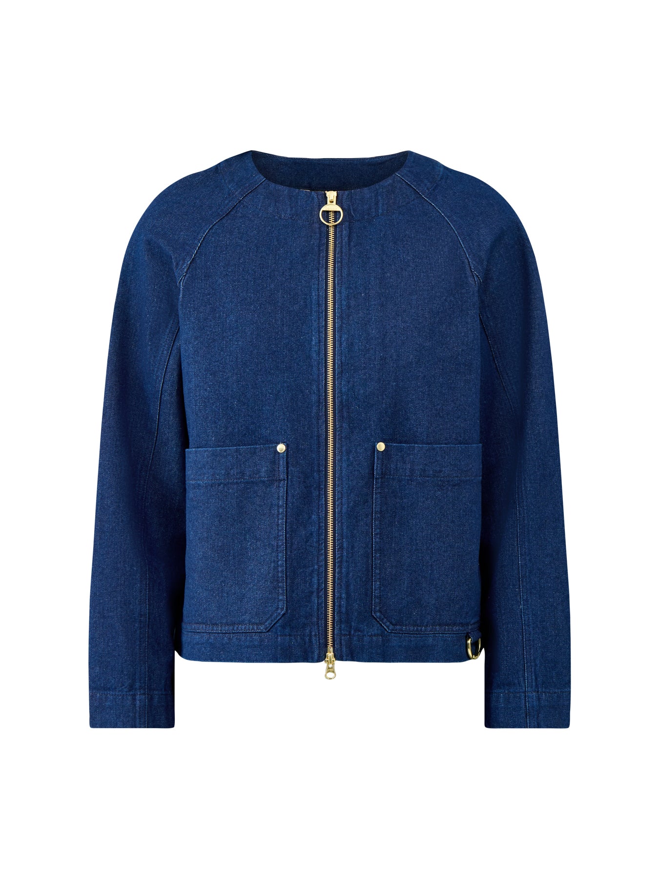 Saima Denim Overshirt Blue