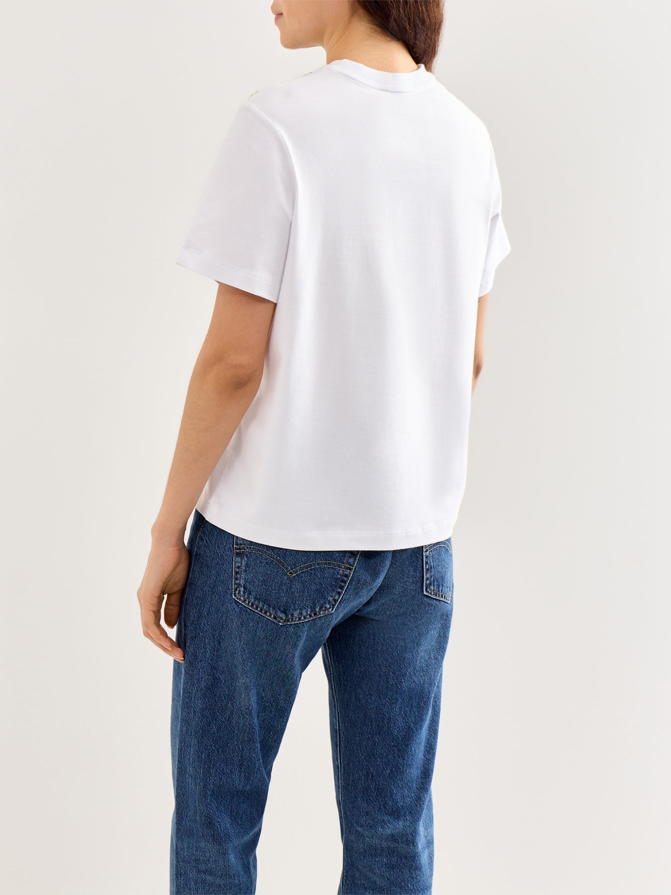 Marla Cotton T-Shirt White