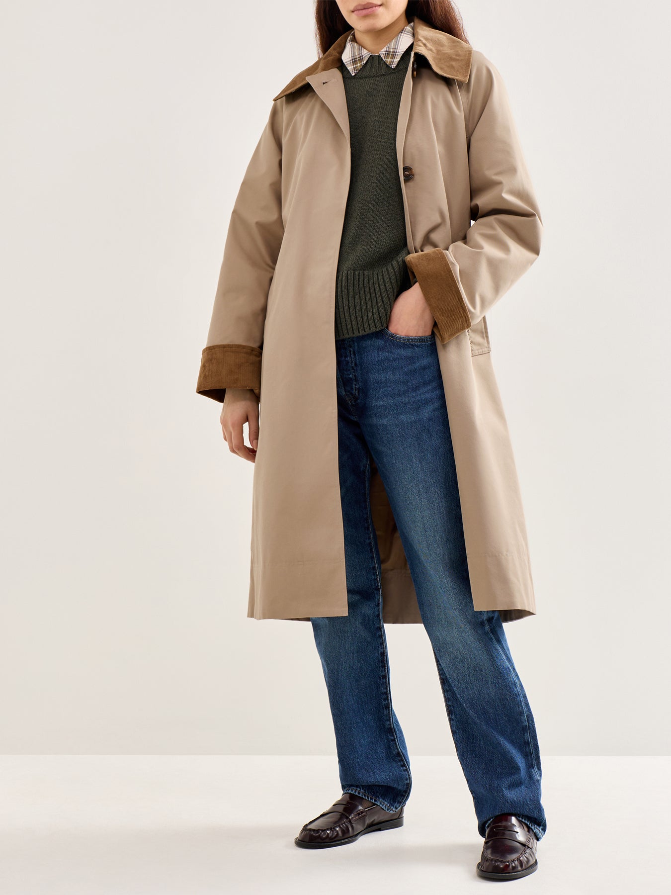 Reagan Showerproof Jacket Beige