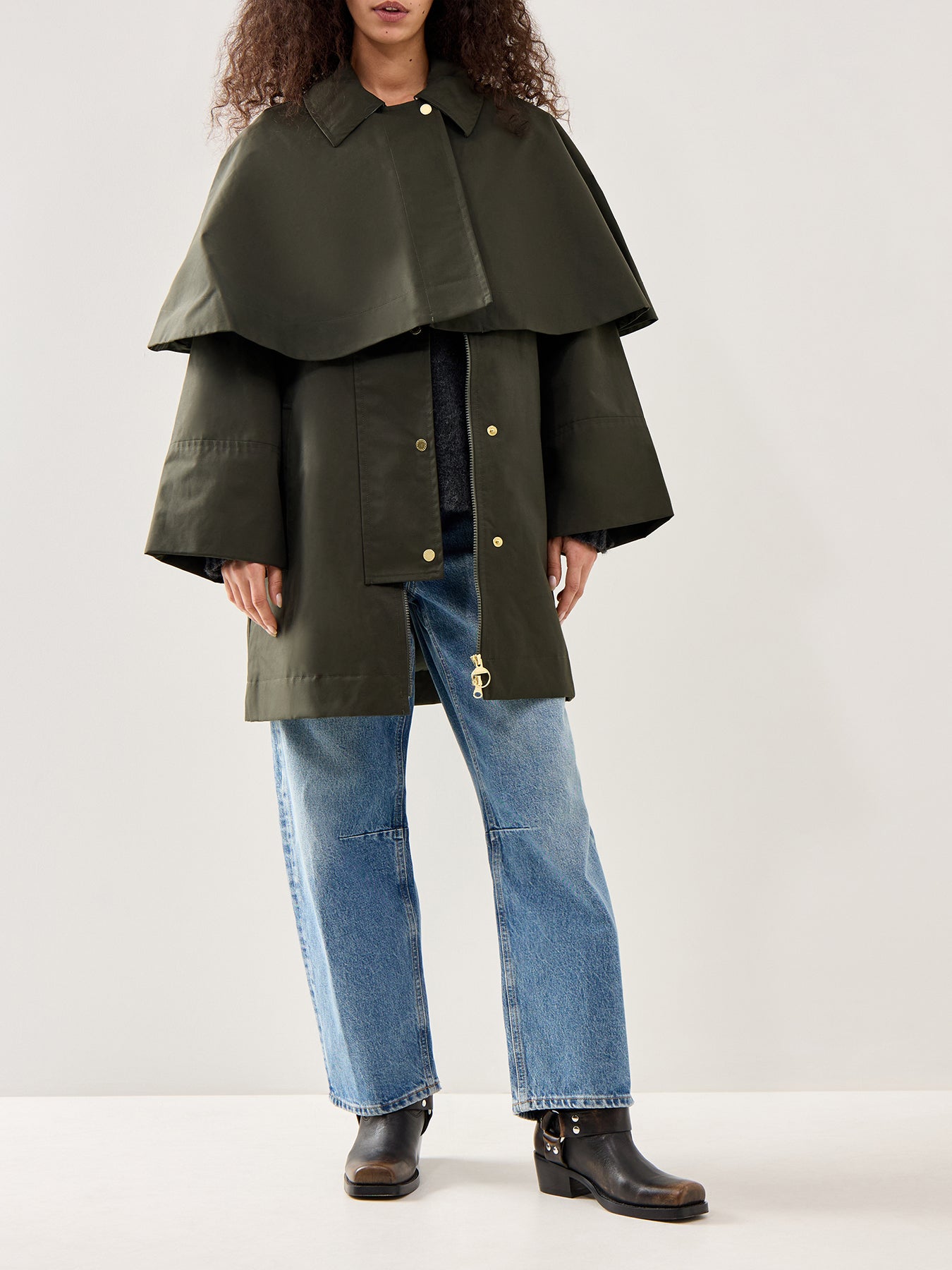 Fia Showerproof Jacket Green