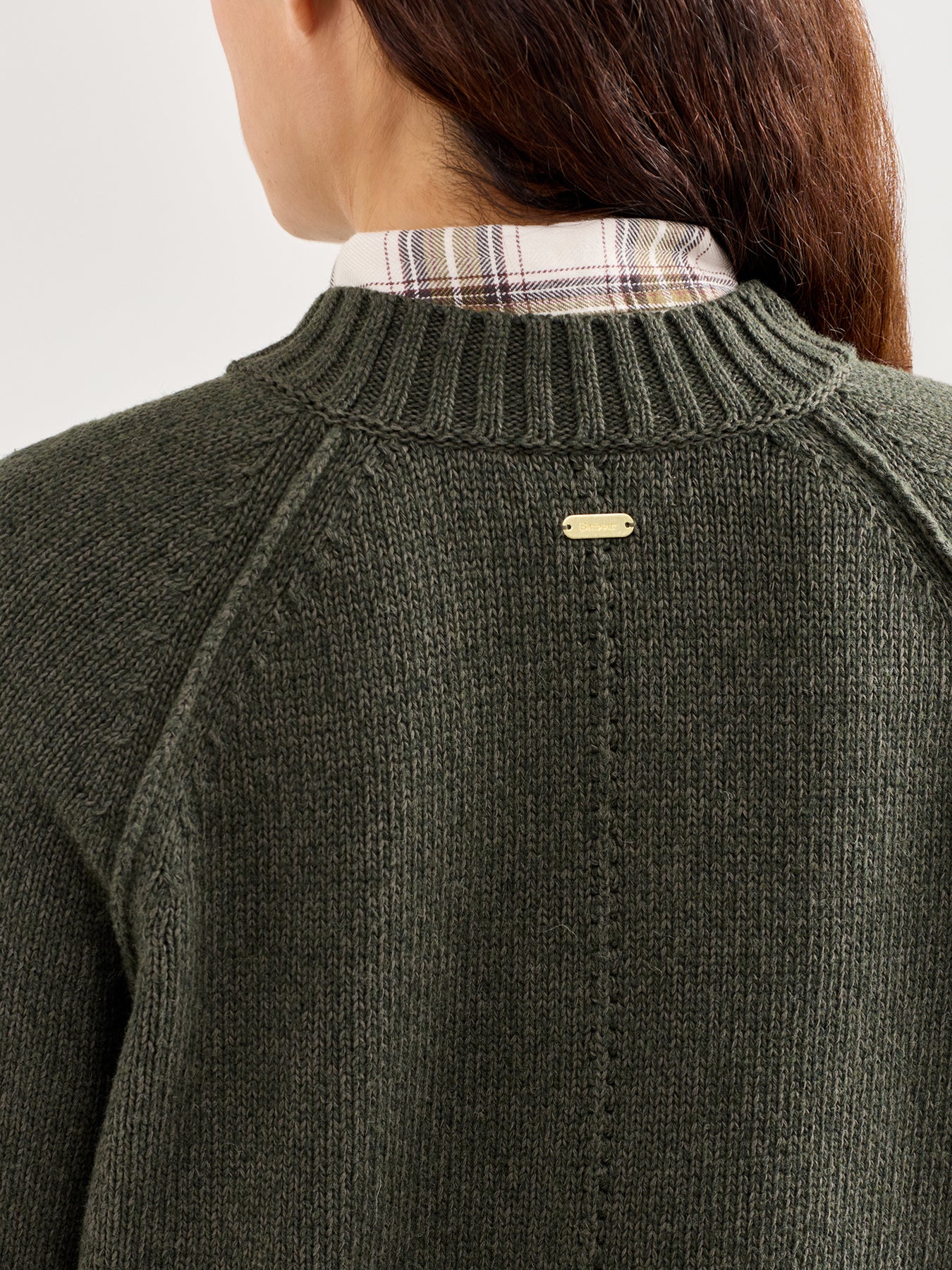 Ashdon Knitted Jumper Green