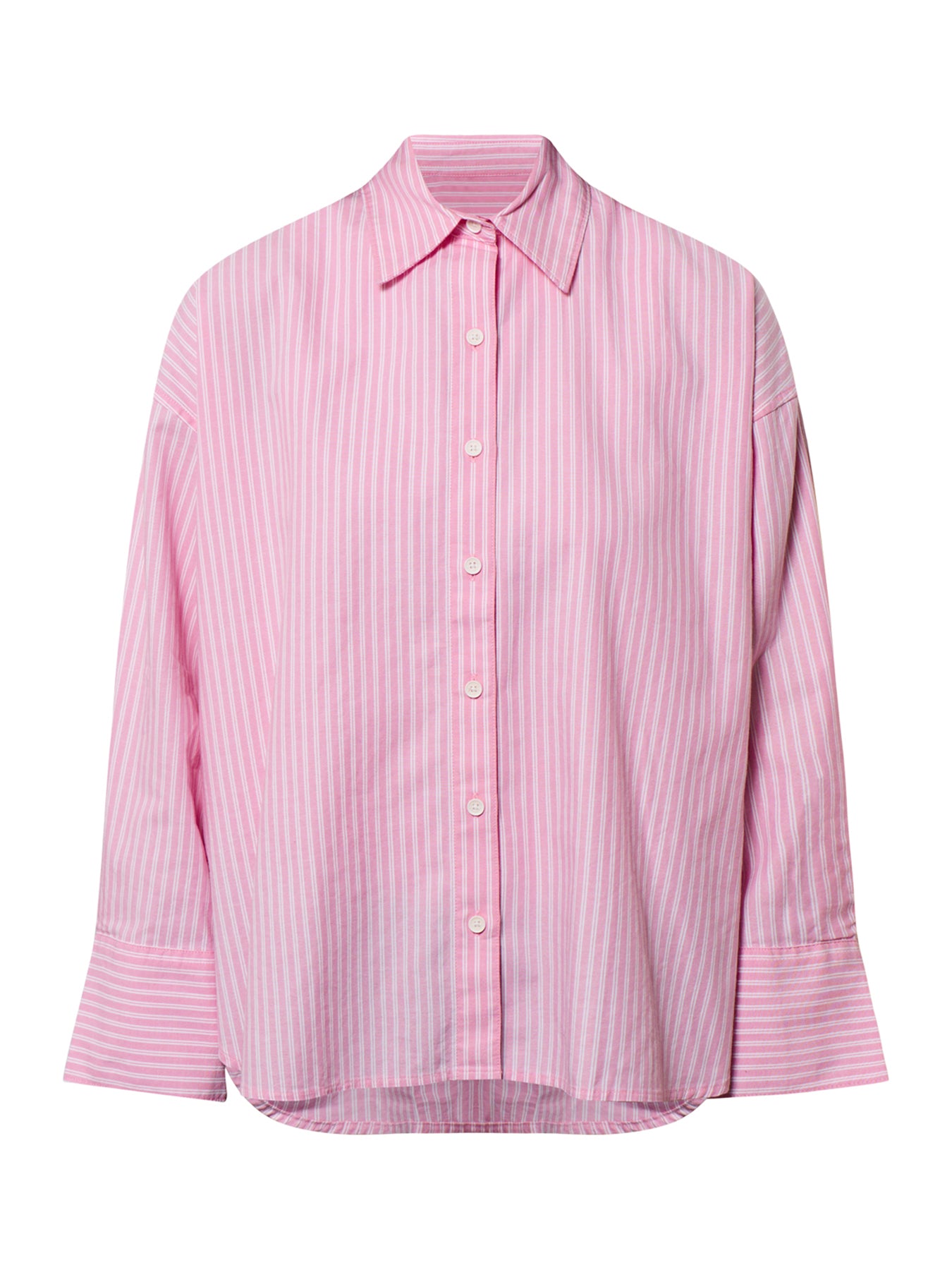 Rosie Button Shirt Pink