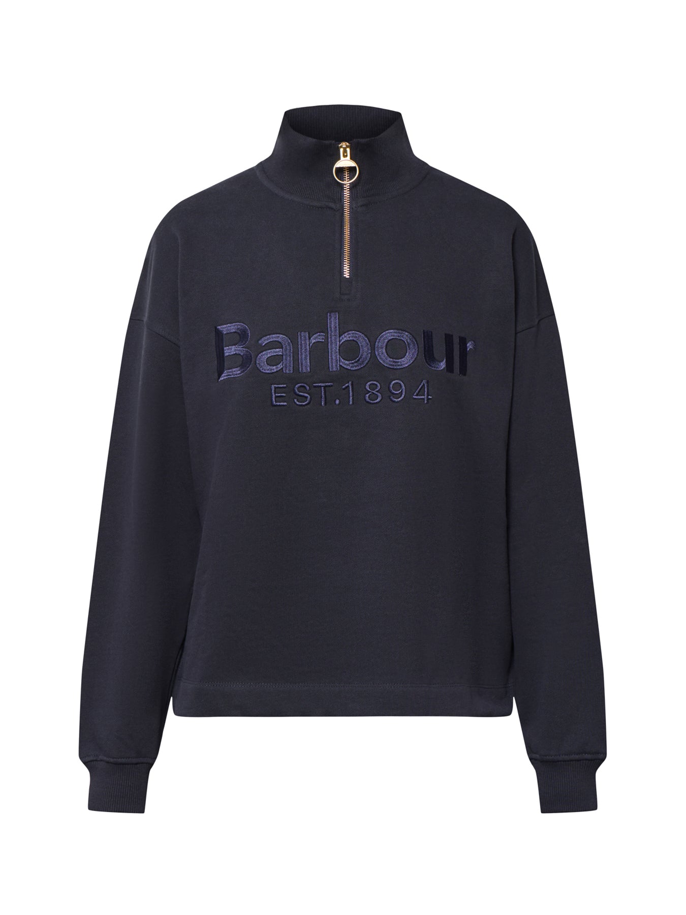 Sara Half Zip Sweatshirt Navy