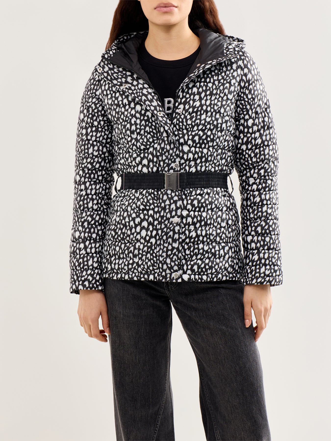 Printed Jada Puffer Jacket