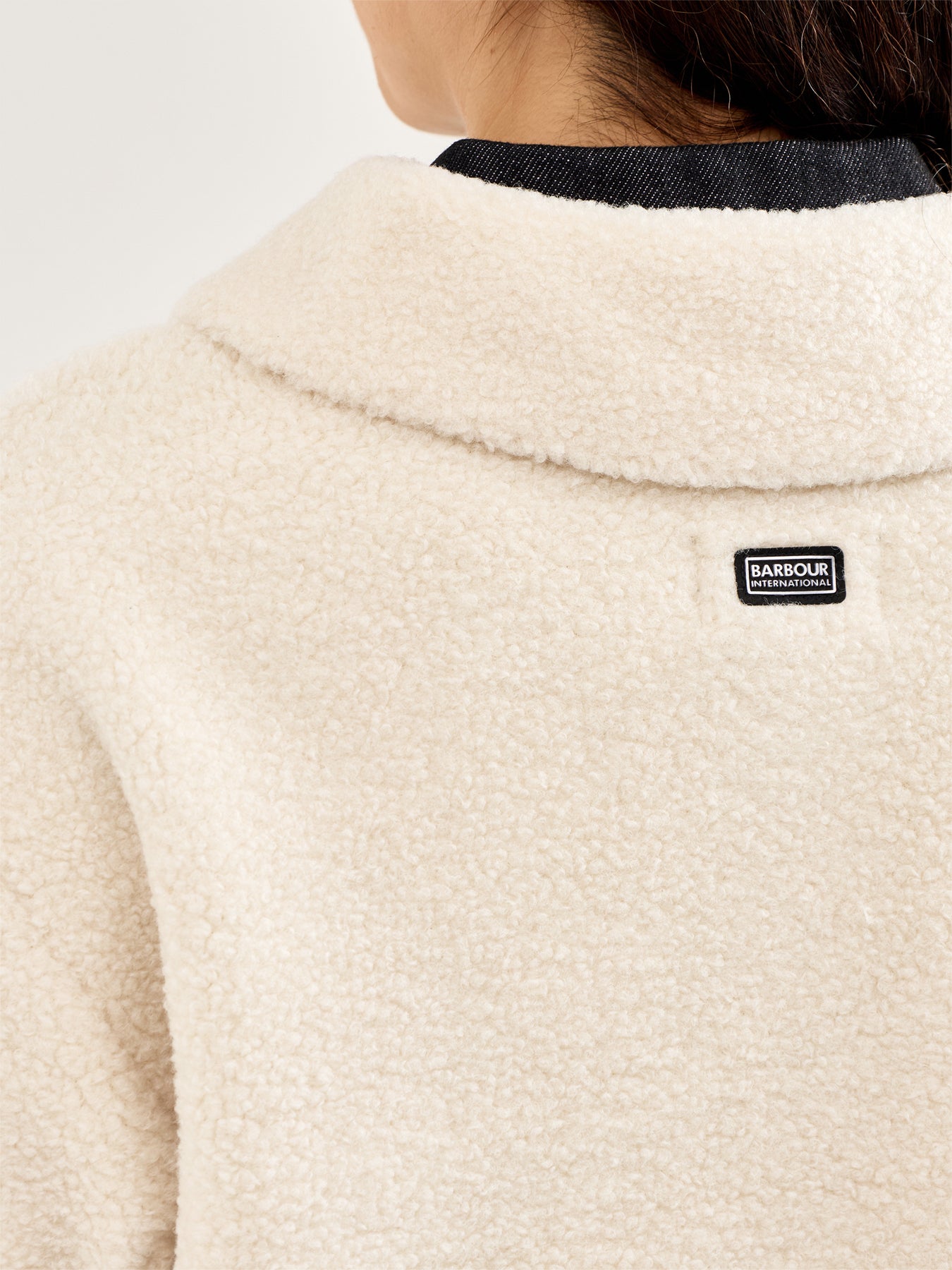 Rae Fleece Overshirt Cream