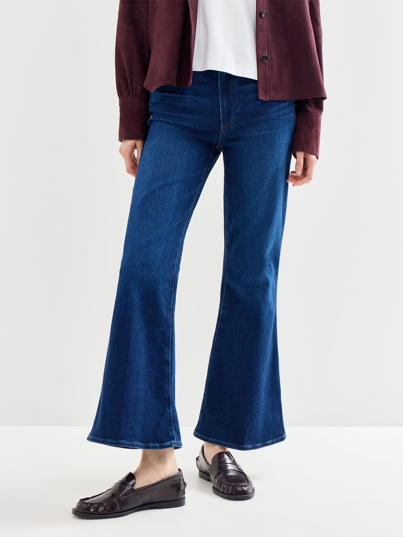 Marlow Skimmer Flare Jeans Blue
