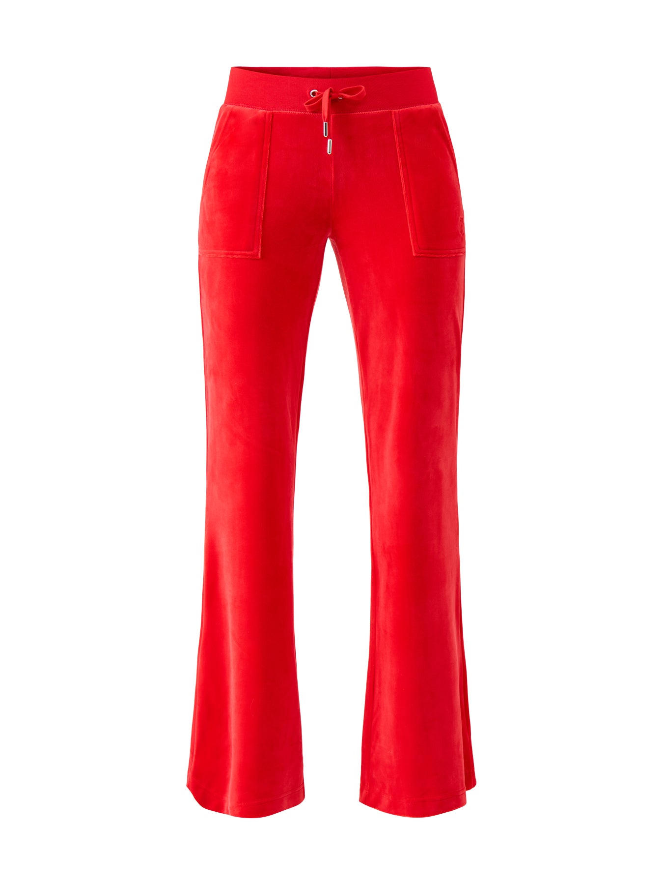 Layla Pocket Low Rise Pants Red
