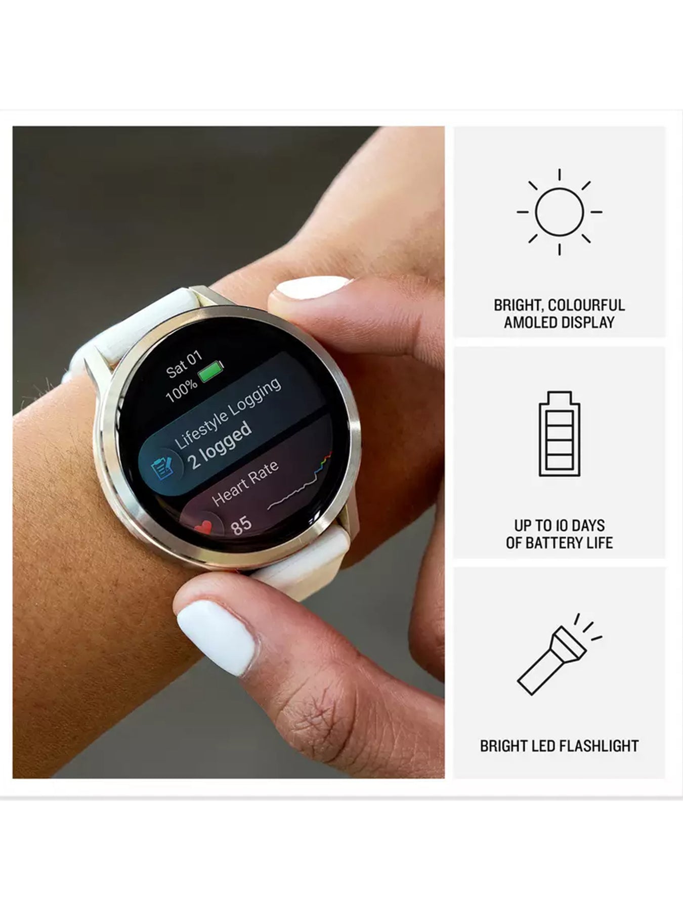Venu 4 Smartwatch 41mm Beige