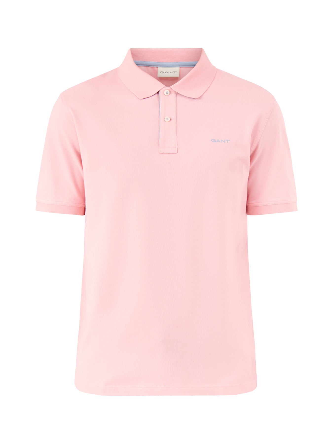 GANT Contrast Piqué Polo Shirt Pink
