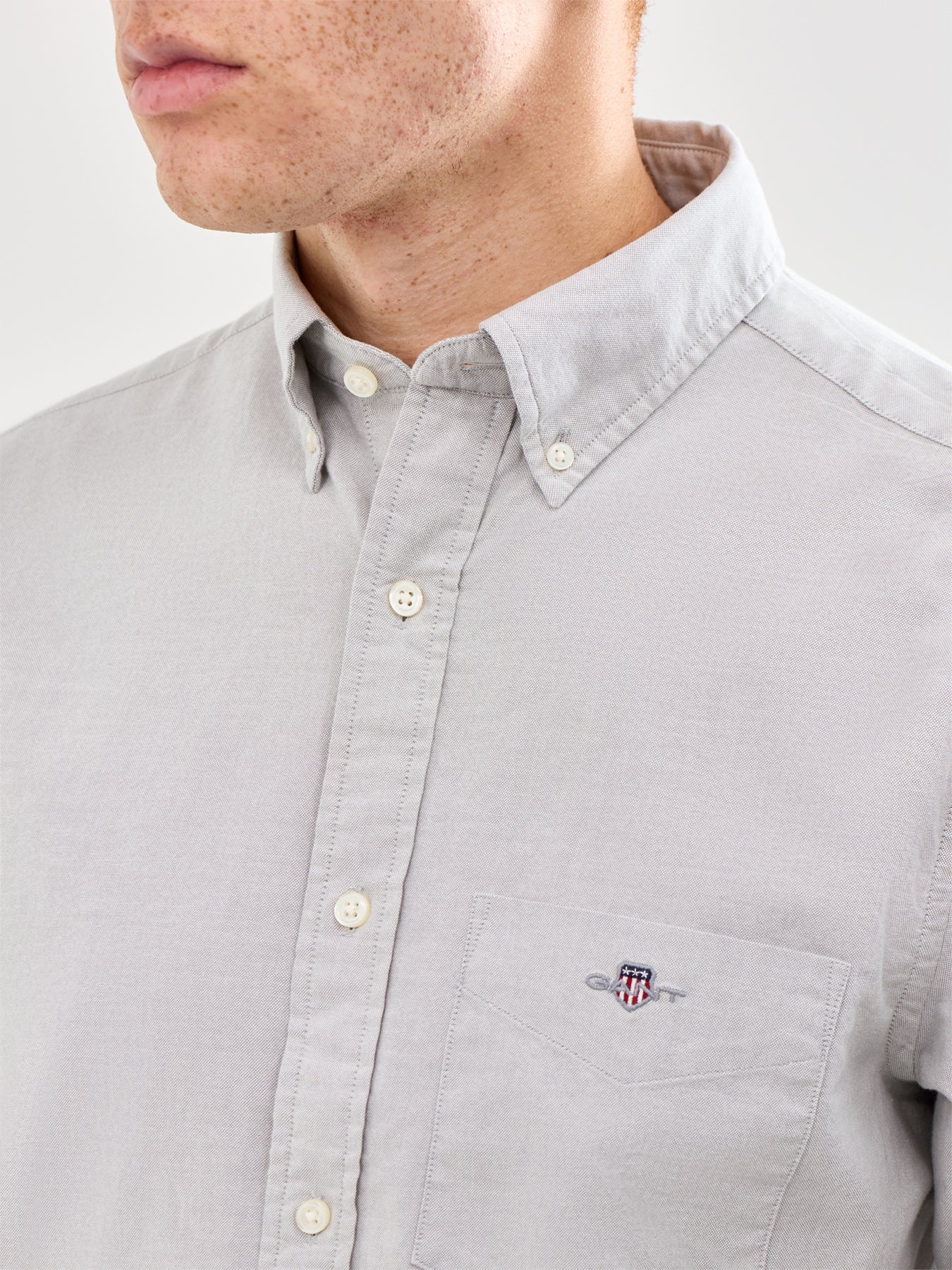 Classic Oxford Shirt Grey