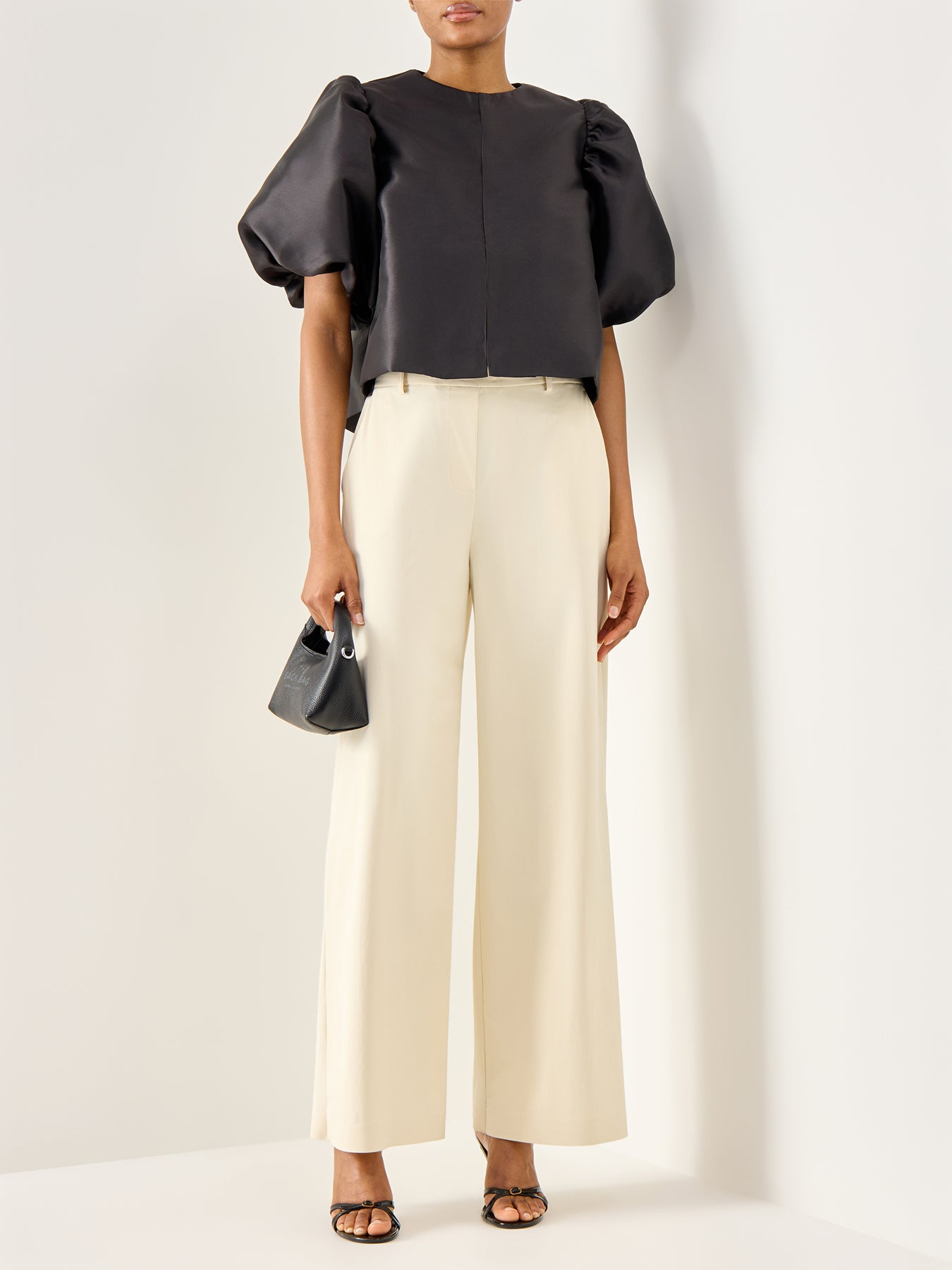 Cleo Pouf Sleeve Blouse