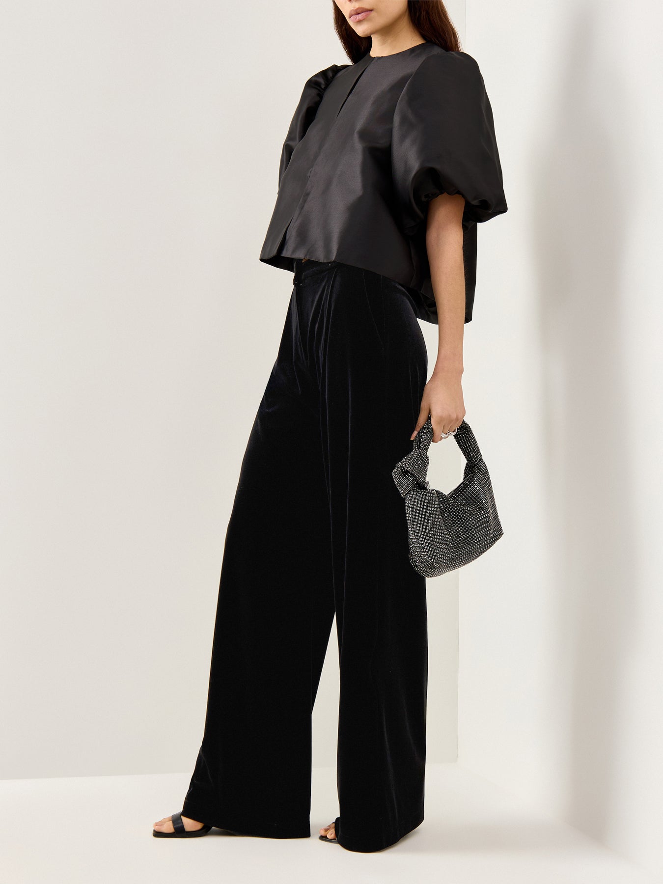 Cleo Pouf Sleeve Blouse