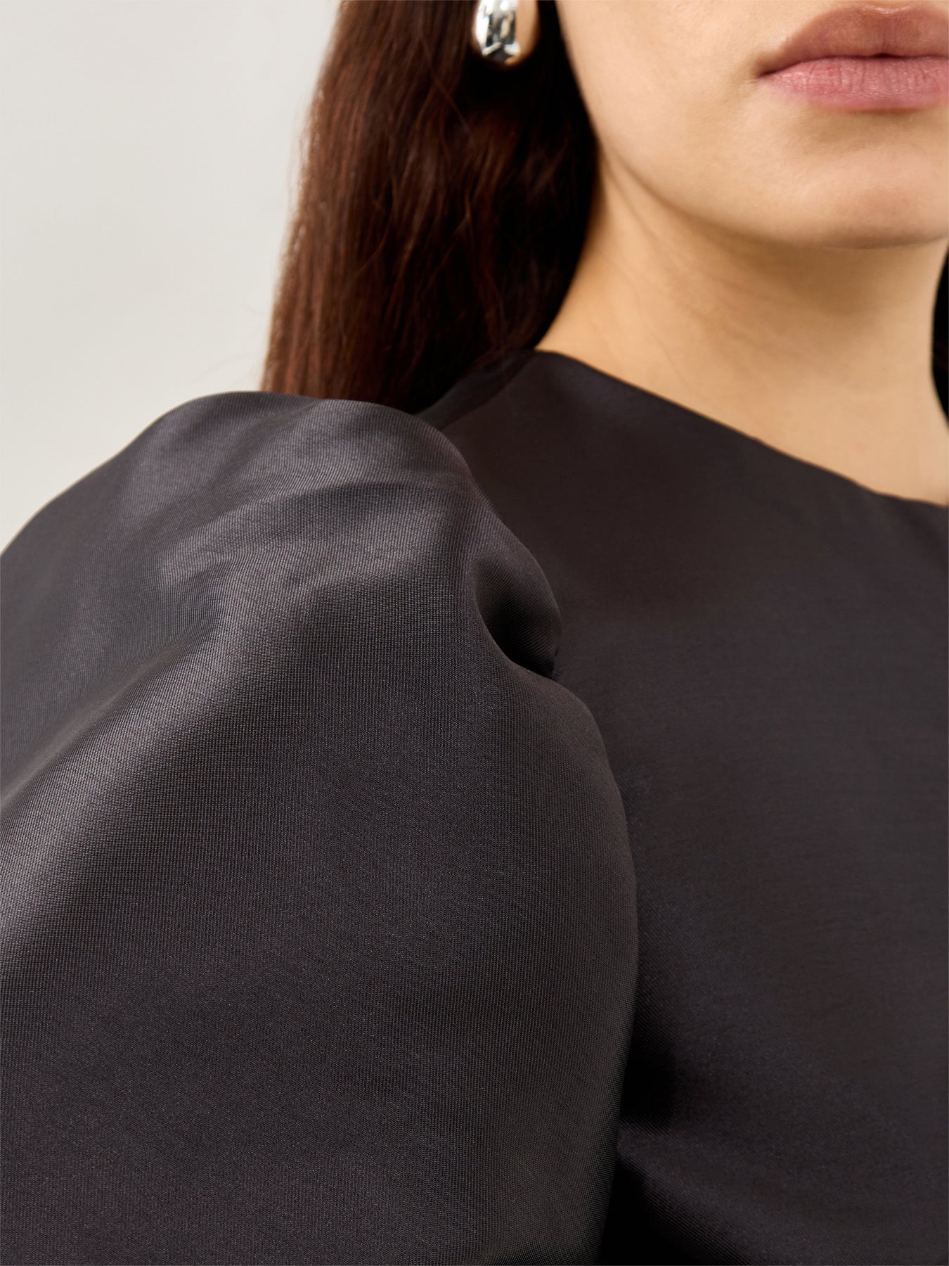 Cleo Pouf Sleeve Blouse