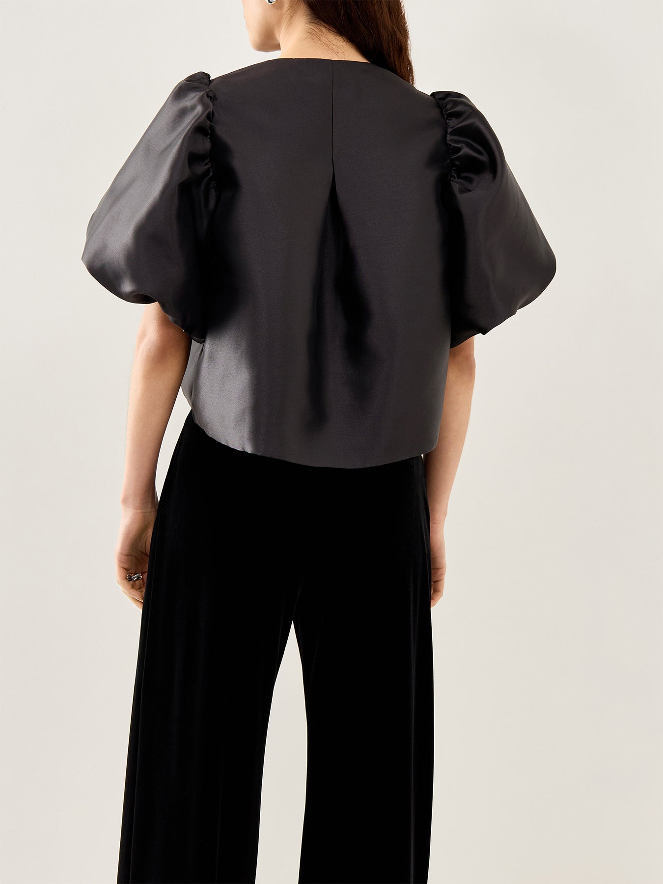 Cleo Pouf Sleeve Blouse