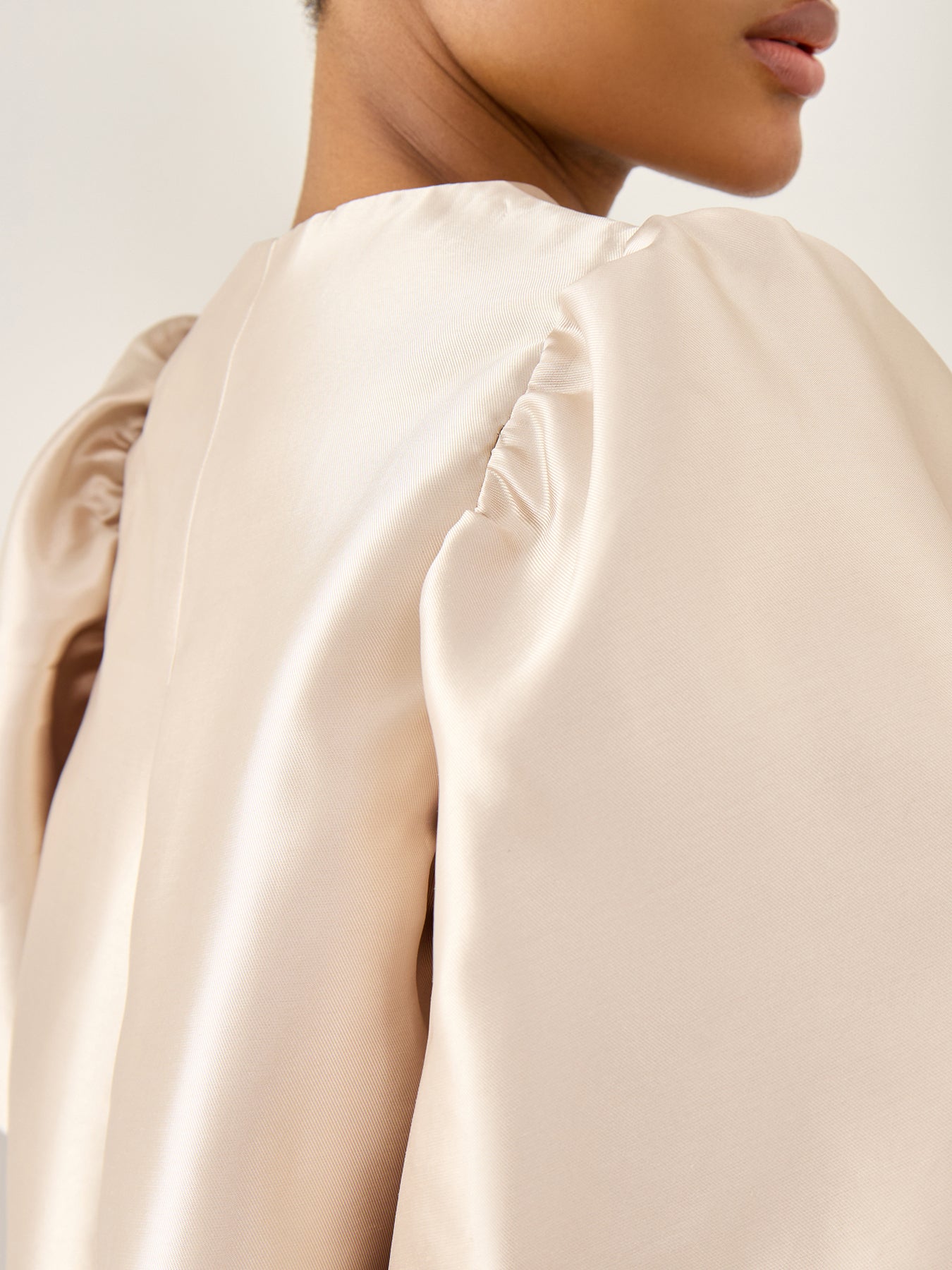 Cleo Pouf Sleeve Blouse