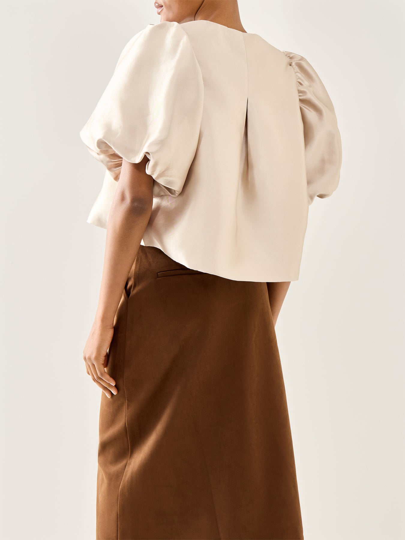 Cleo Pouf Sleeve Blouse