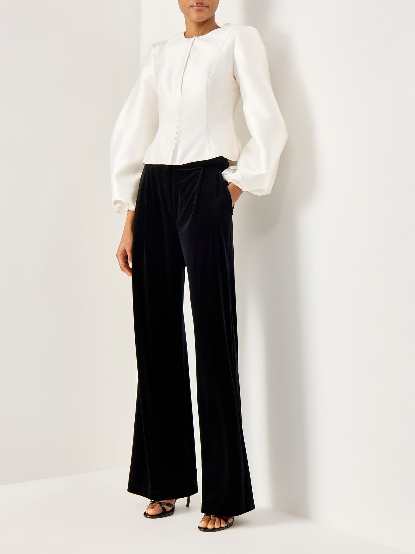 Vendela Balloon Sleeve Blouse