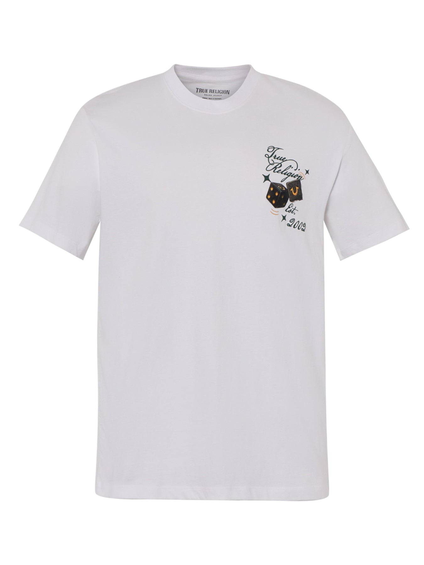 Dice Graphic T-Shirt White