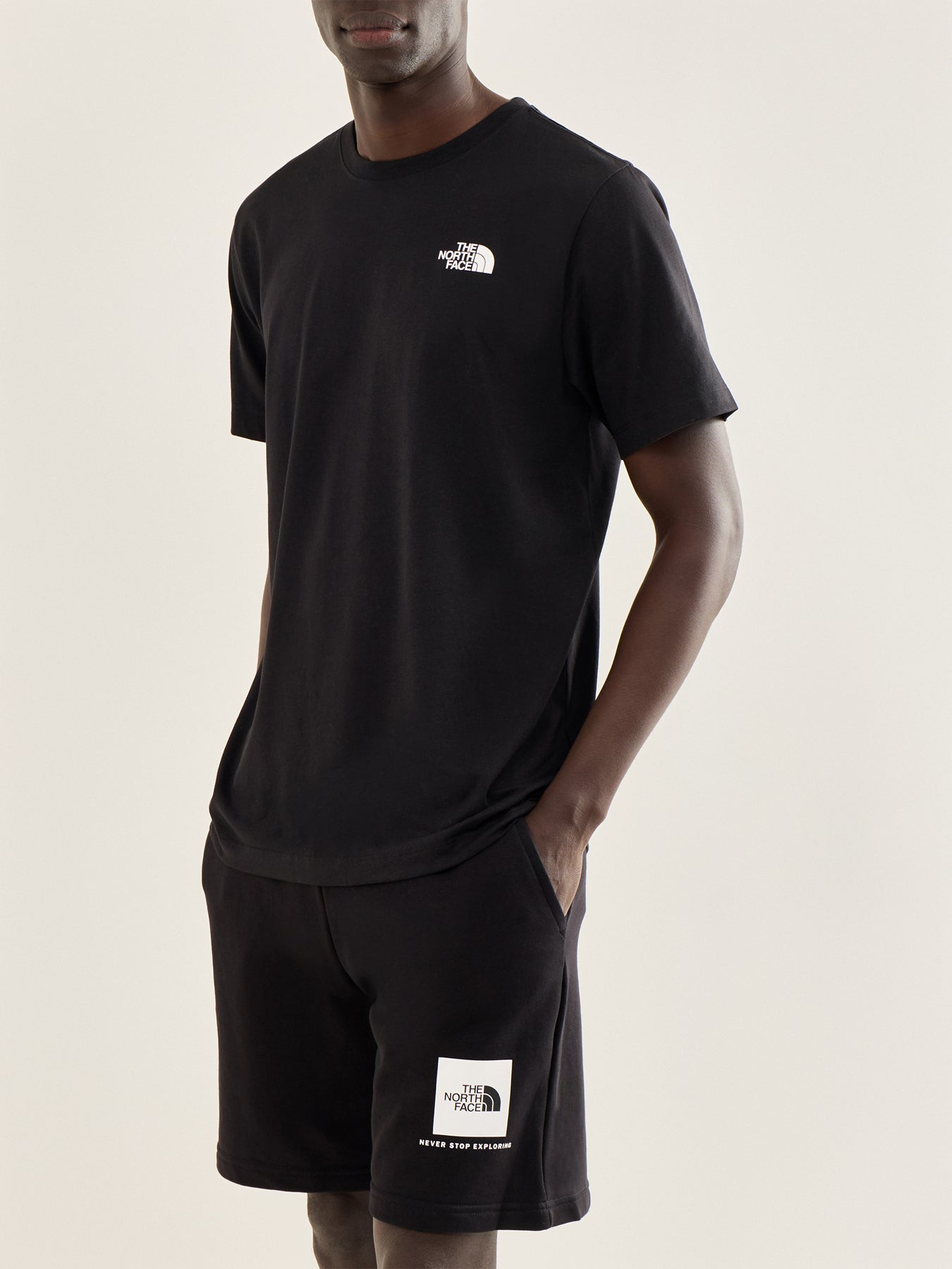 Evolution Box Nse Regular Short Sleeve Tnf Black/Tnf White