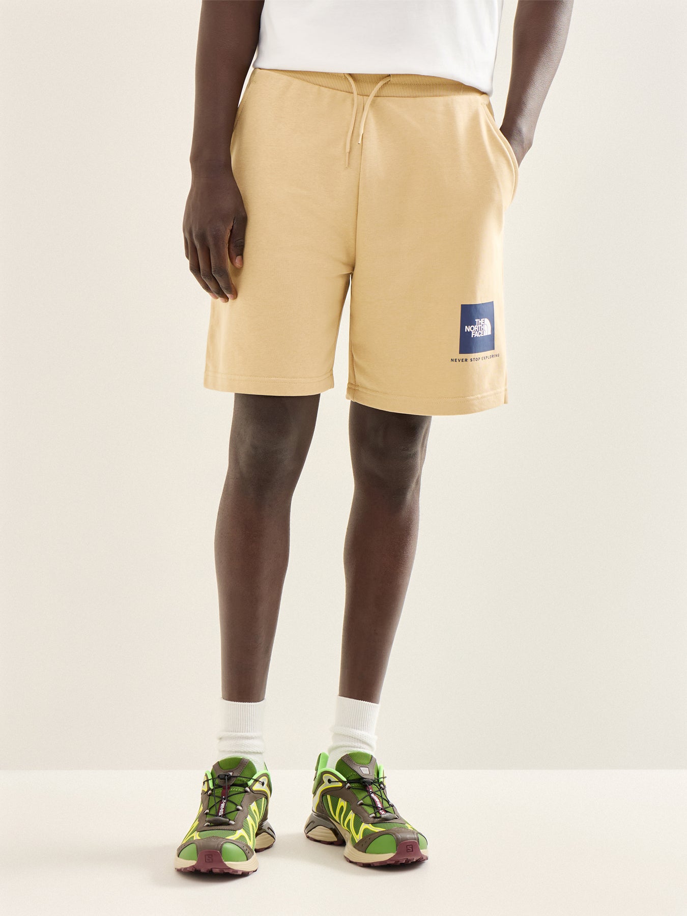 Box Nse Light Regular Shorts Khaki Stone