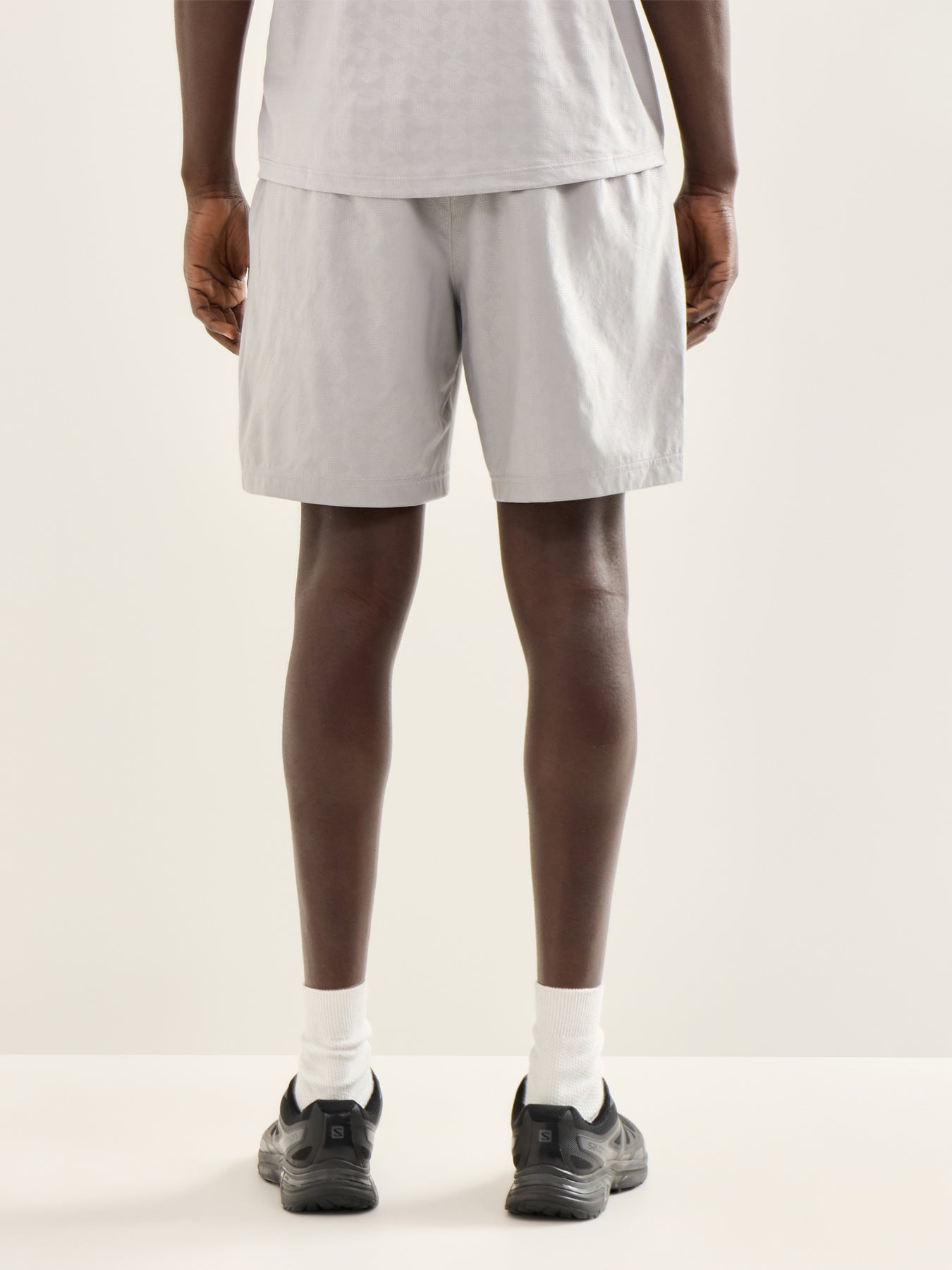 Pentadome Embossed 7In Shorts Meld Grey