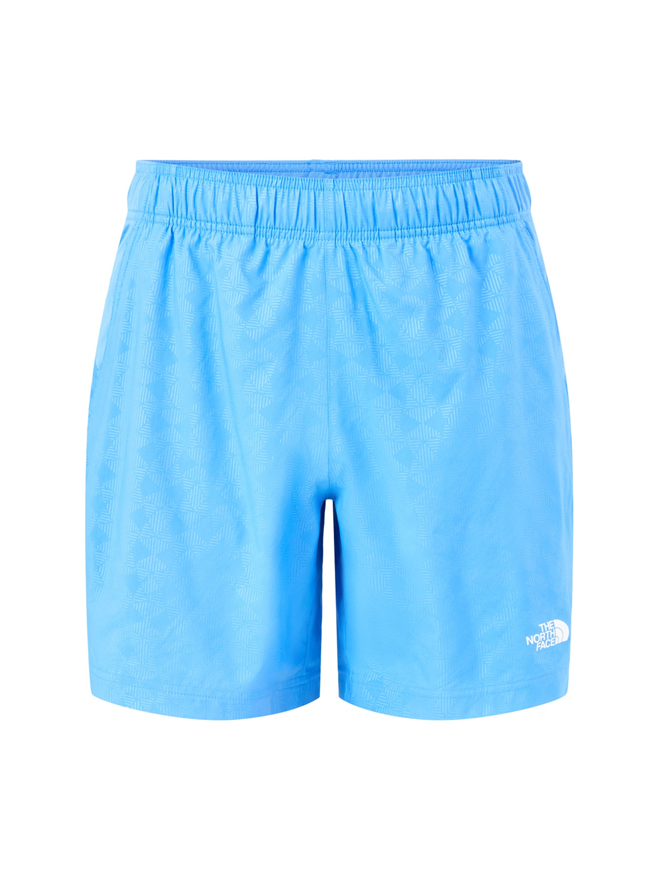 Pentadome Embossed Shorts Blue