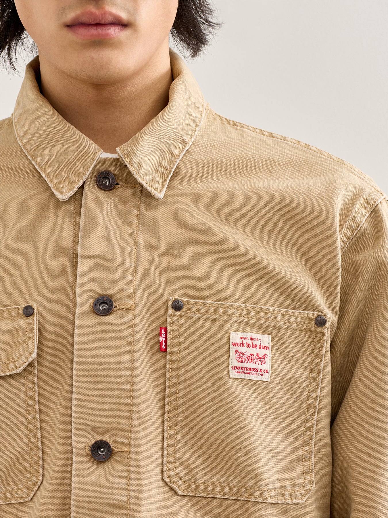 Sunrise Trucker Jacket Khaki