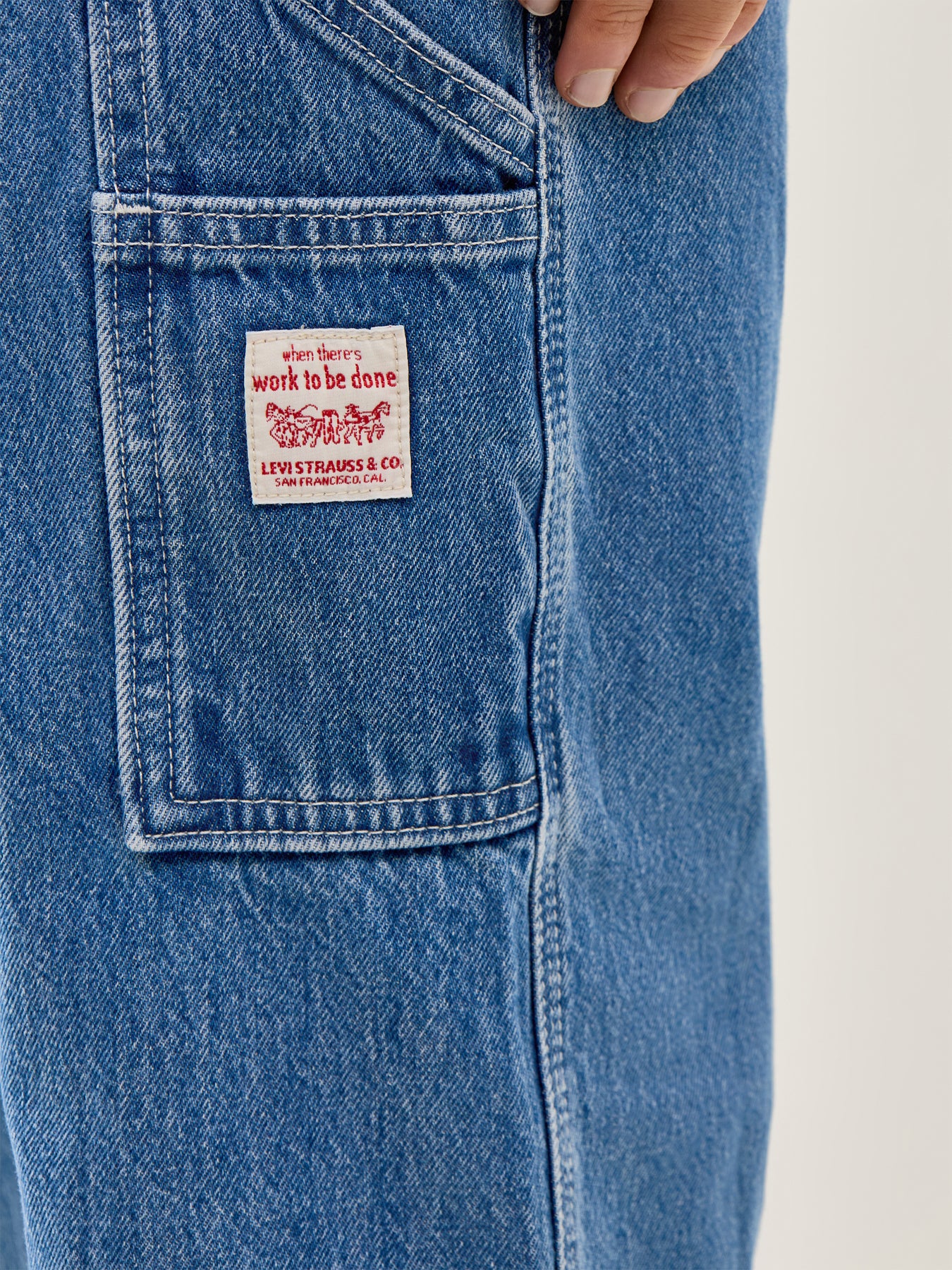 Loose Carpenter Jeans Blue