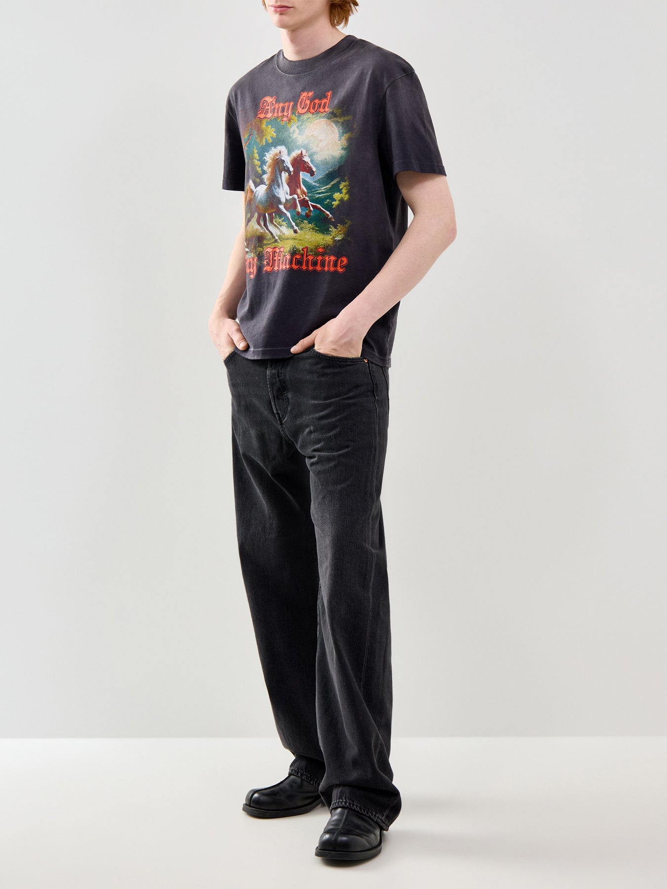 501 Loose Fit Jeans Black