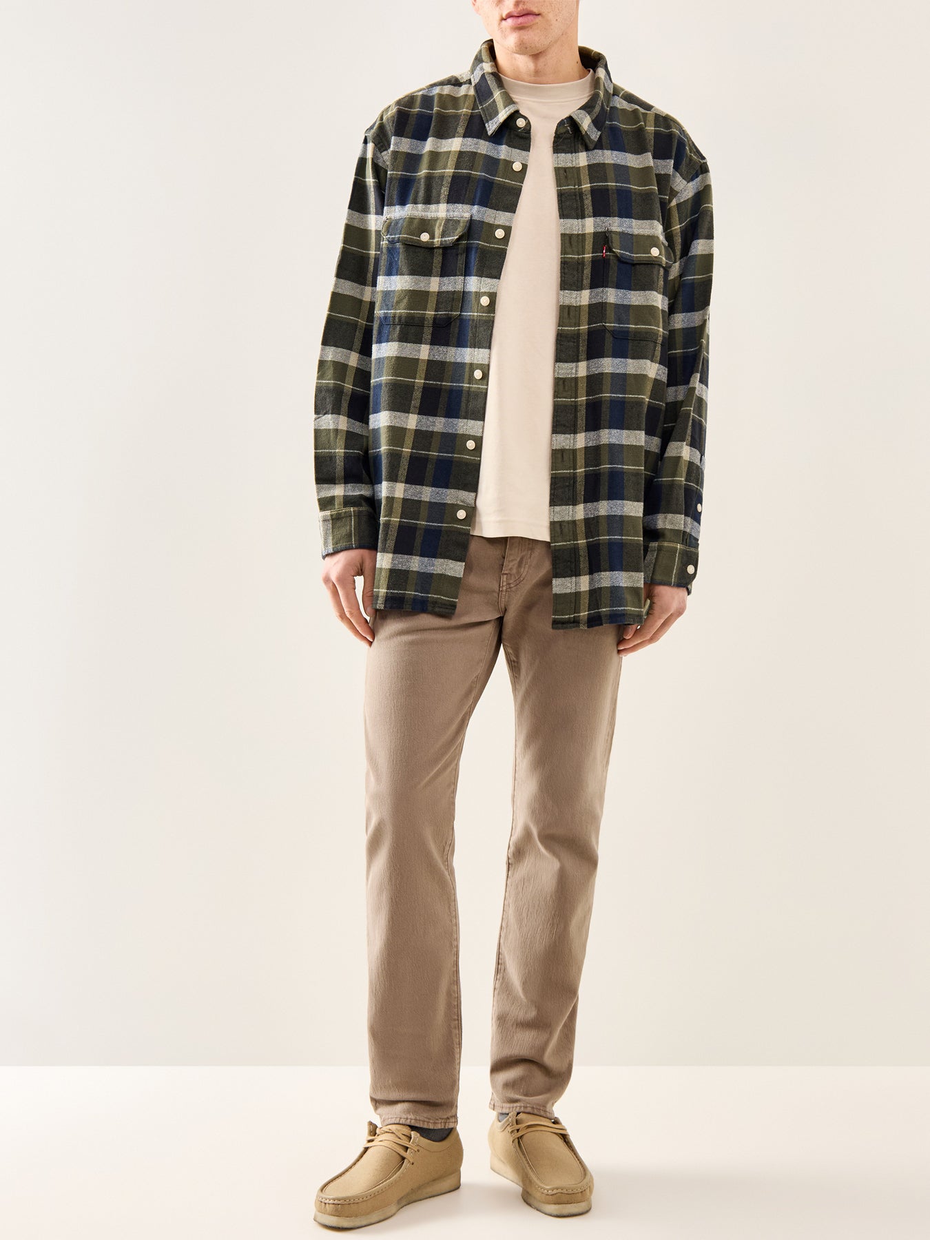 502 Taper Jeans Brown