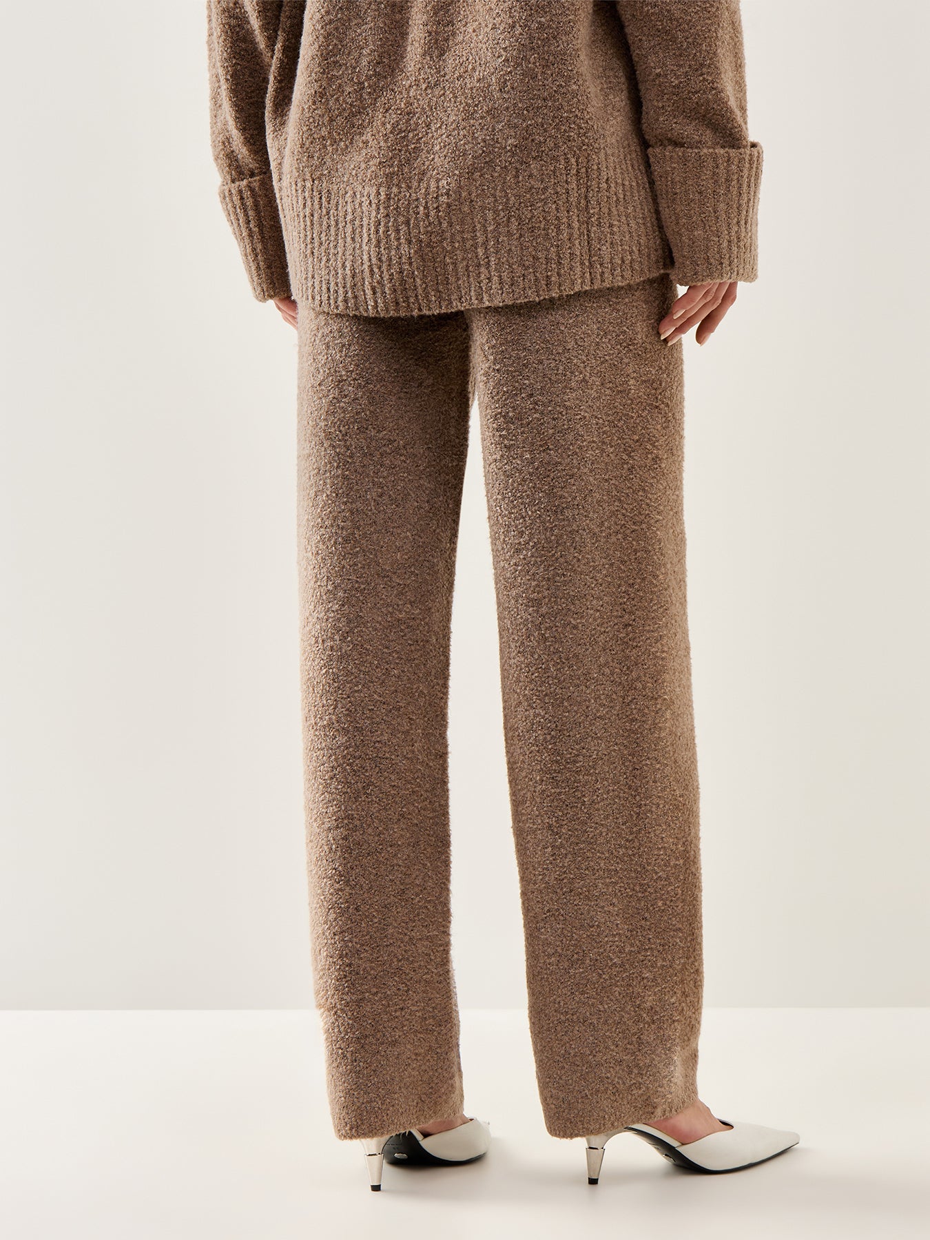 Camille Borg Drawstring Trousers Brown