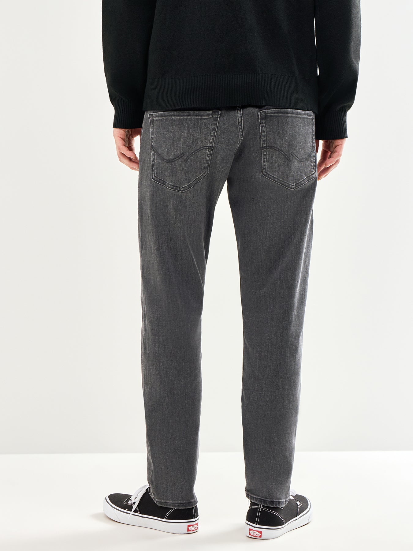 Slim Fit Denim Jeans Black