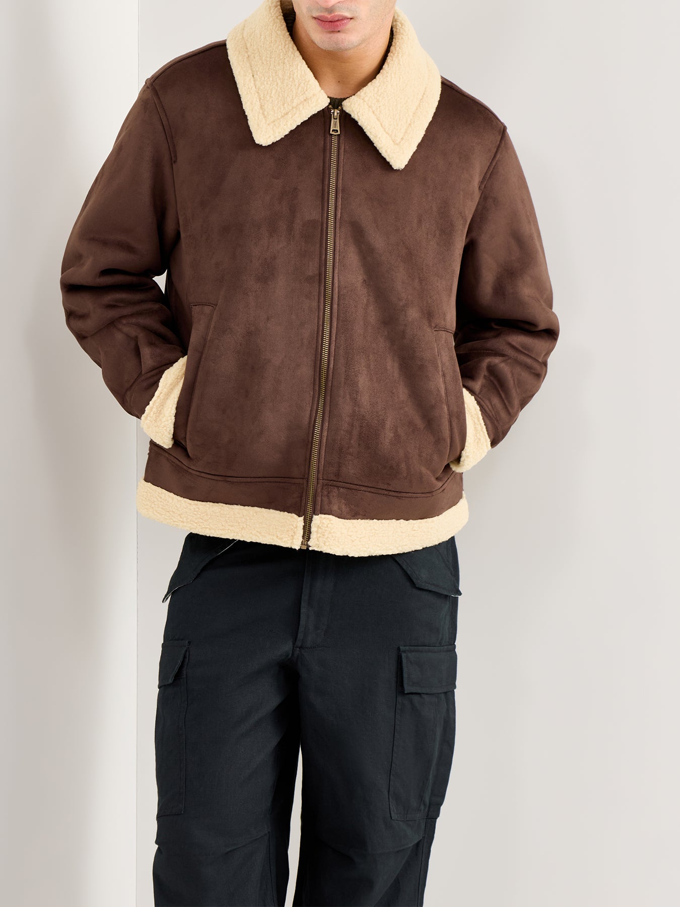 Aviator Jacket Brown