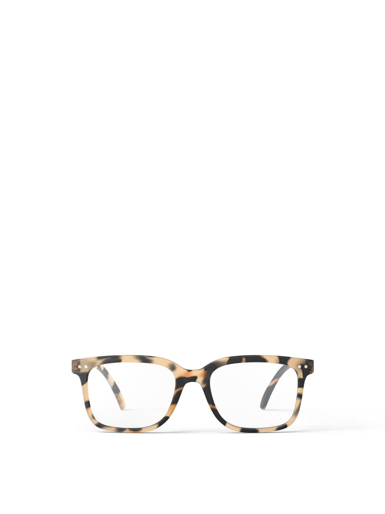 LetmeSee L Reading Glasses Light Tortoise Brown +2.00