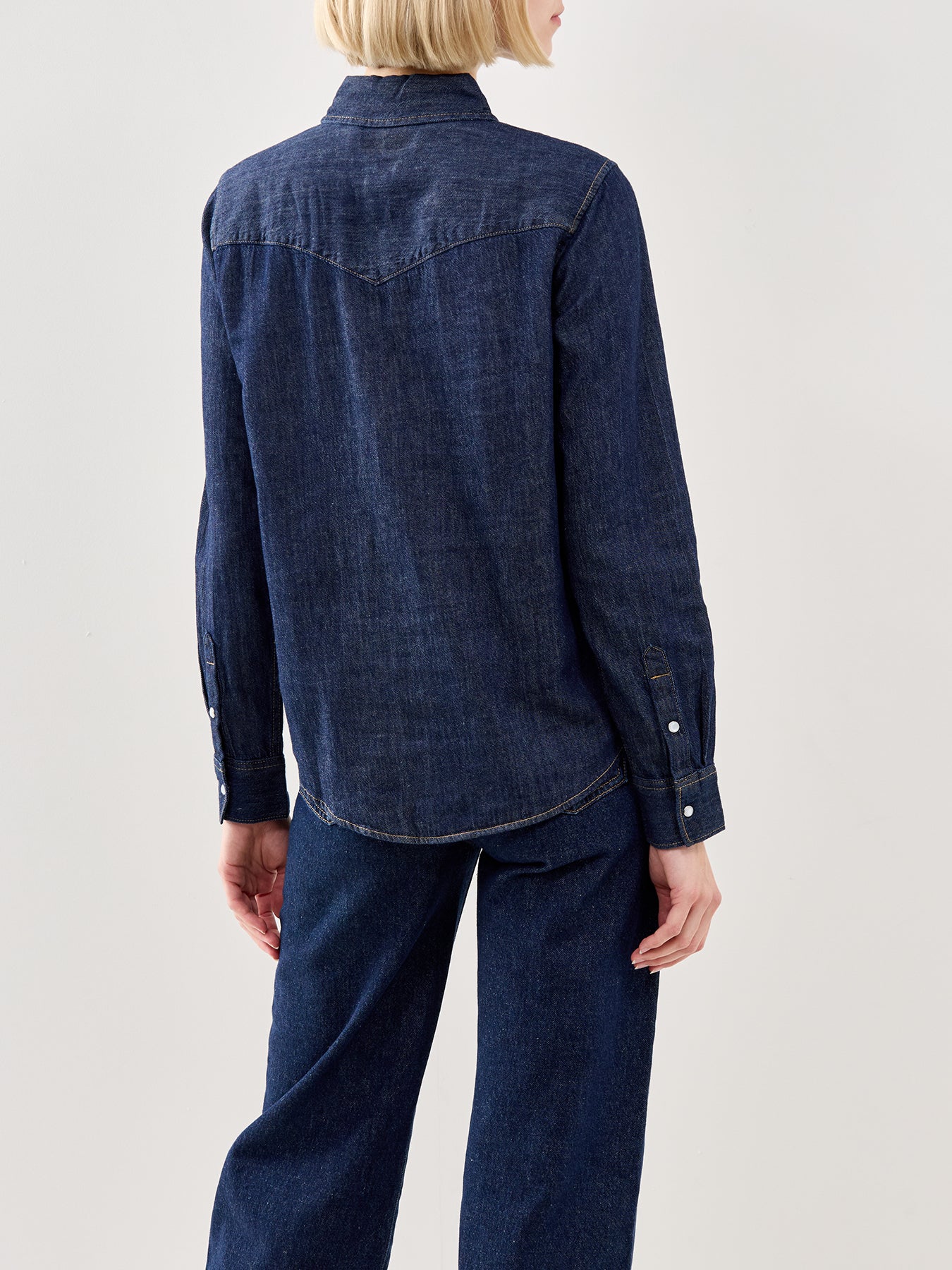Iconic Western Shirt Blue