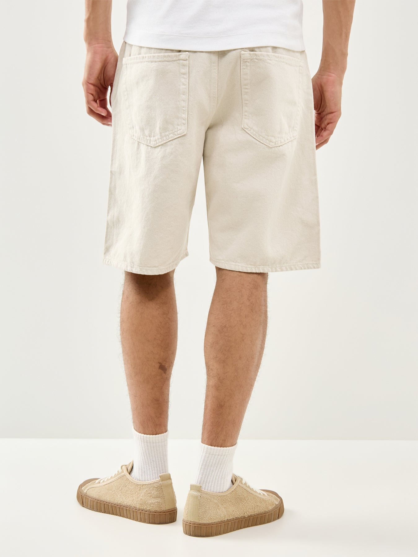Tony Original Denim Shorts Beige