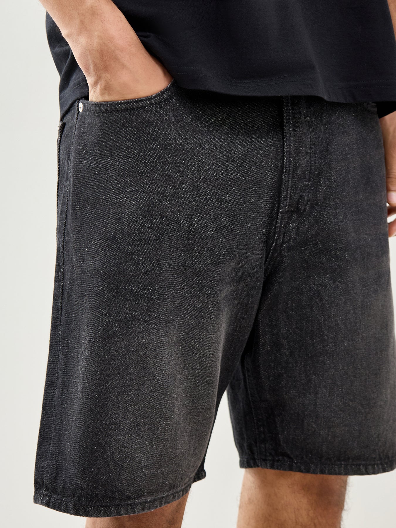 Tony Original Denim Shorts Black