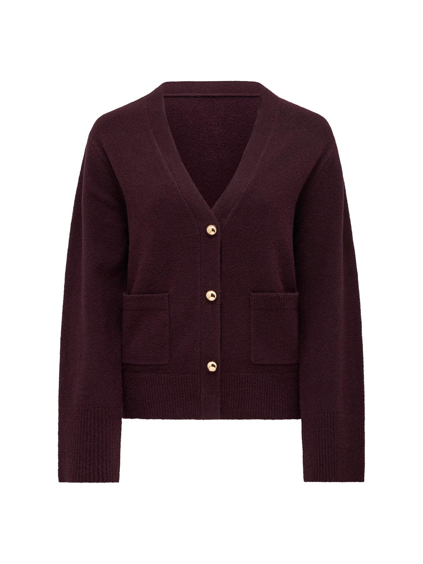 Cassidy Knitted Cardigan Purple