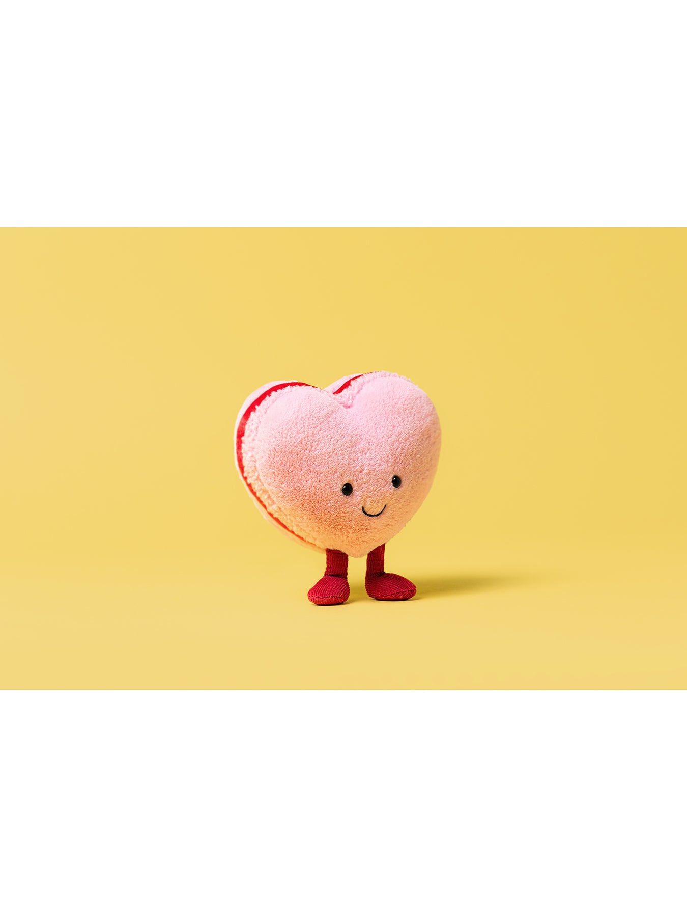 Amuseables Colette Heart Macaron (Pink)