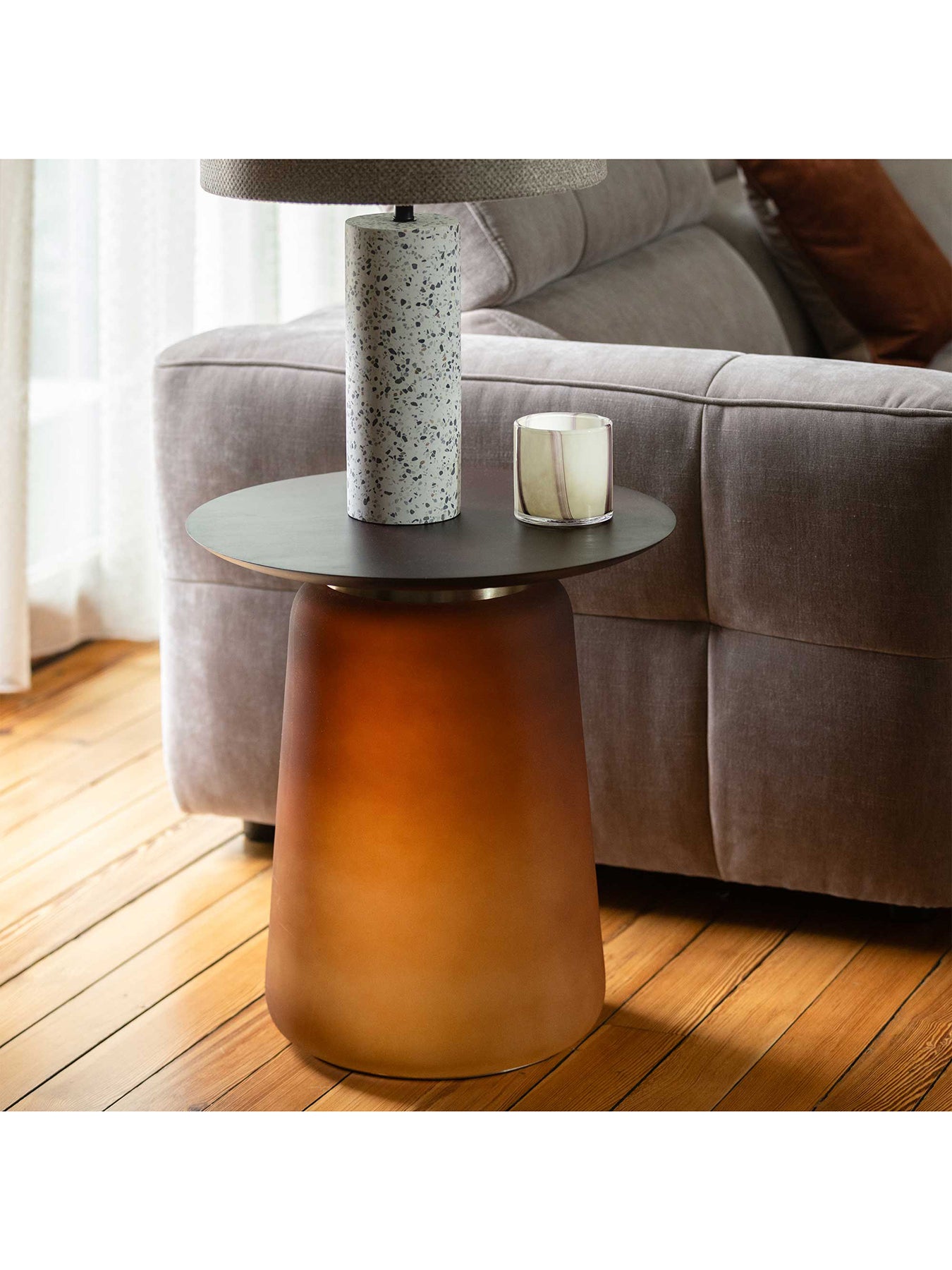 Bardi Side Table Orange