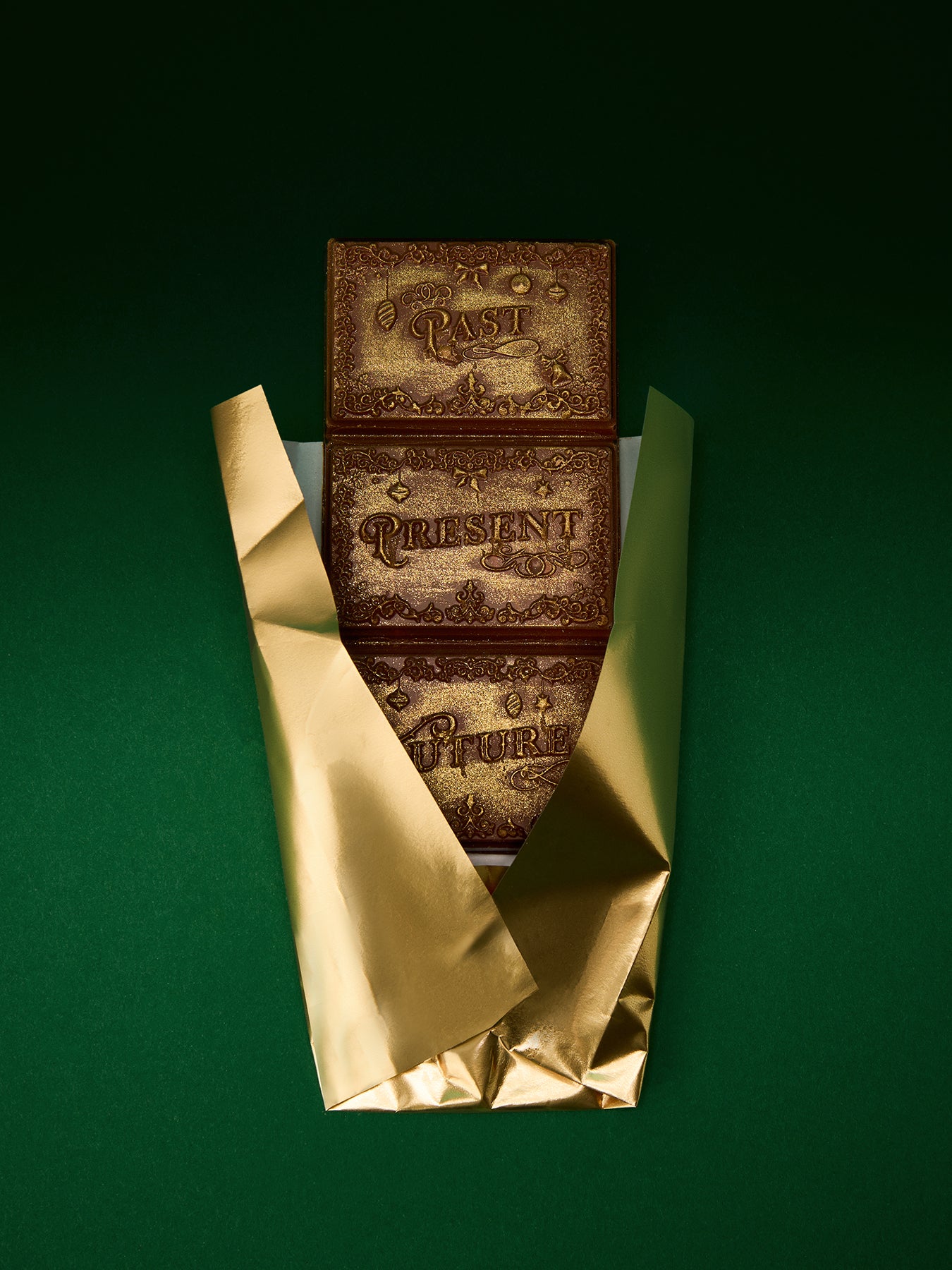 The Chocolate Smiths Exclusive Past, Present and Future Chocolate Bar