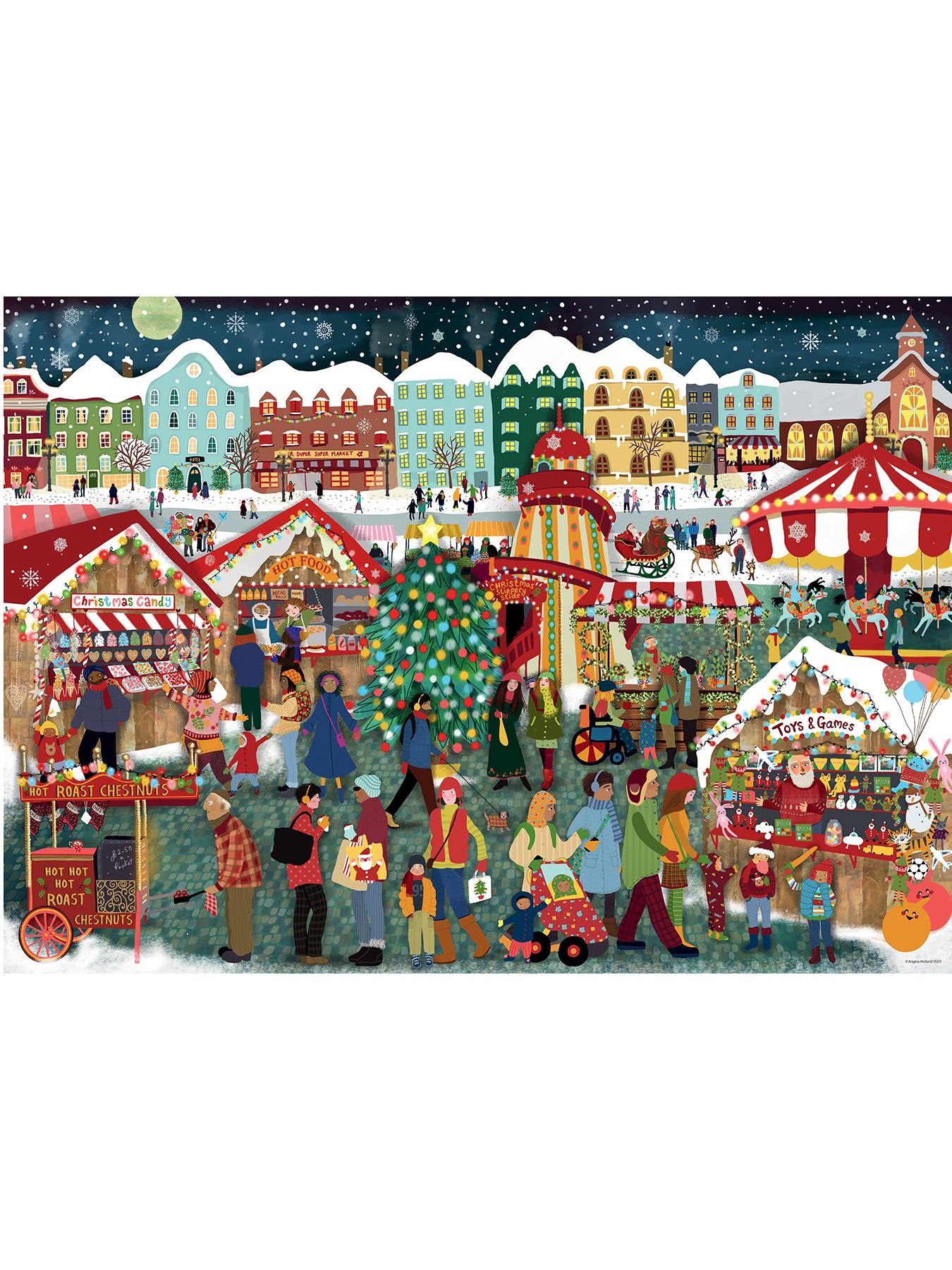 Christmas Market 1000pc