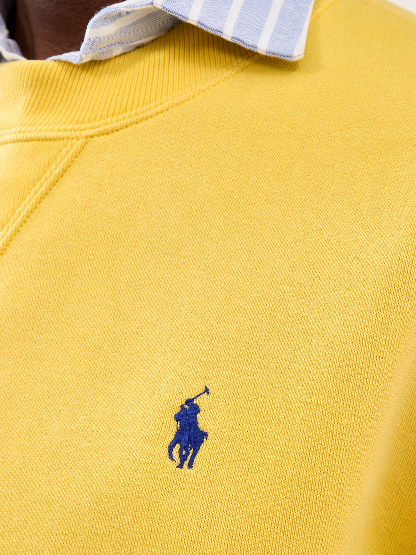 Knit Sweatshirt Yellow