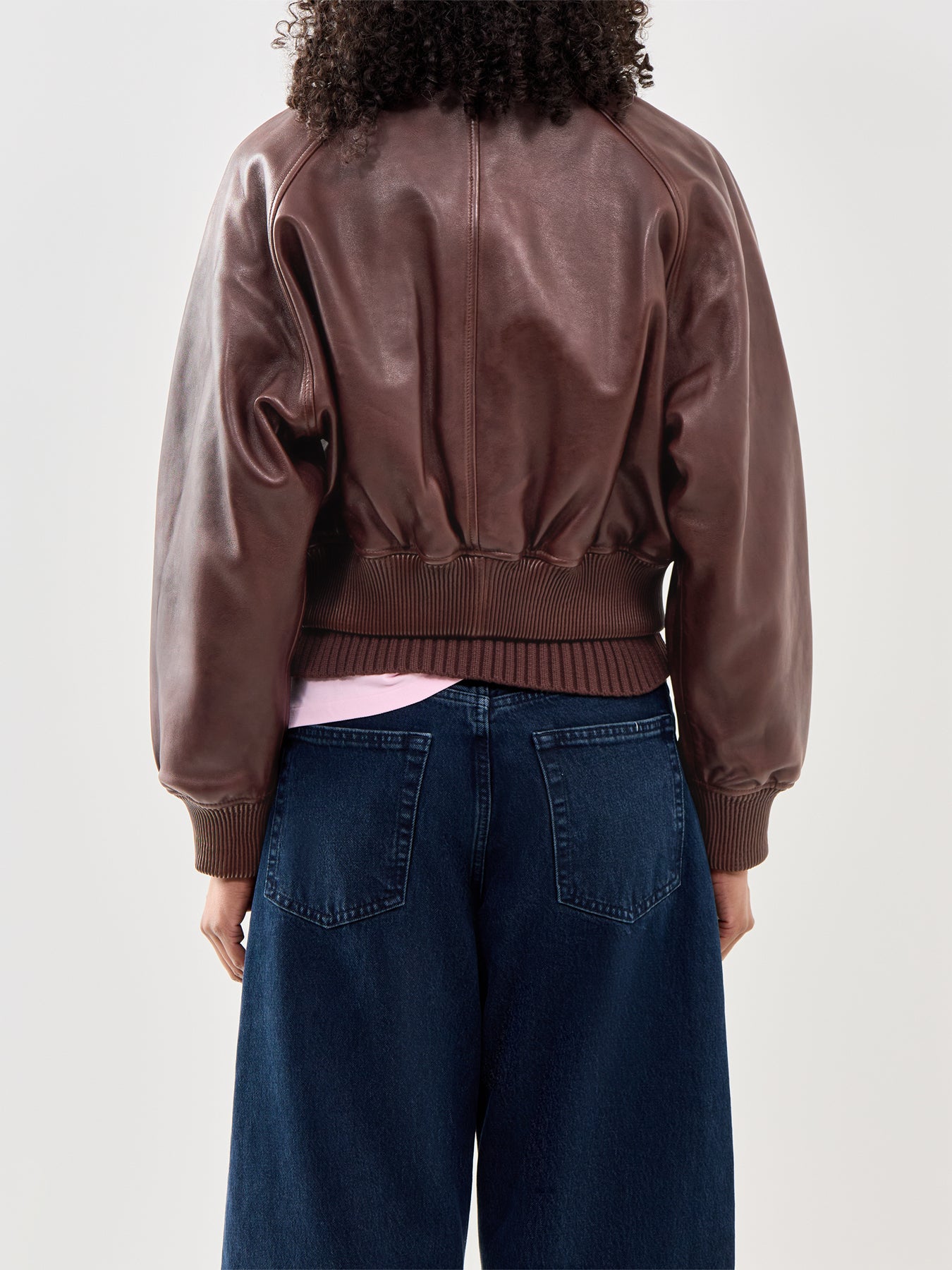 Leather Jacket Brown
