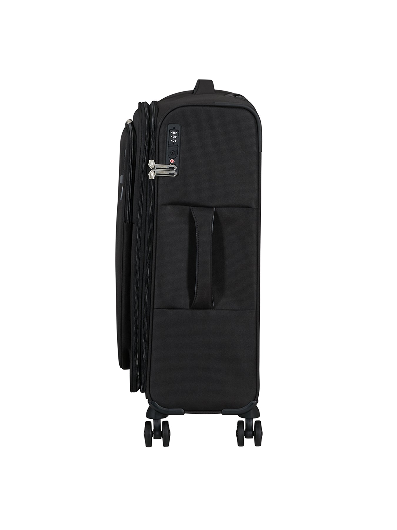 Cloudrider Medium Expandable Spinner Suitcase 44cm Jet Black