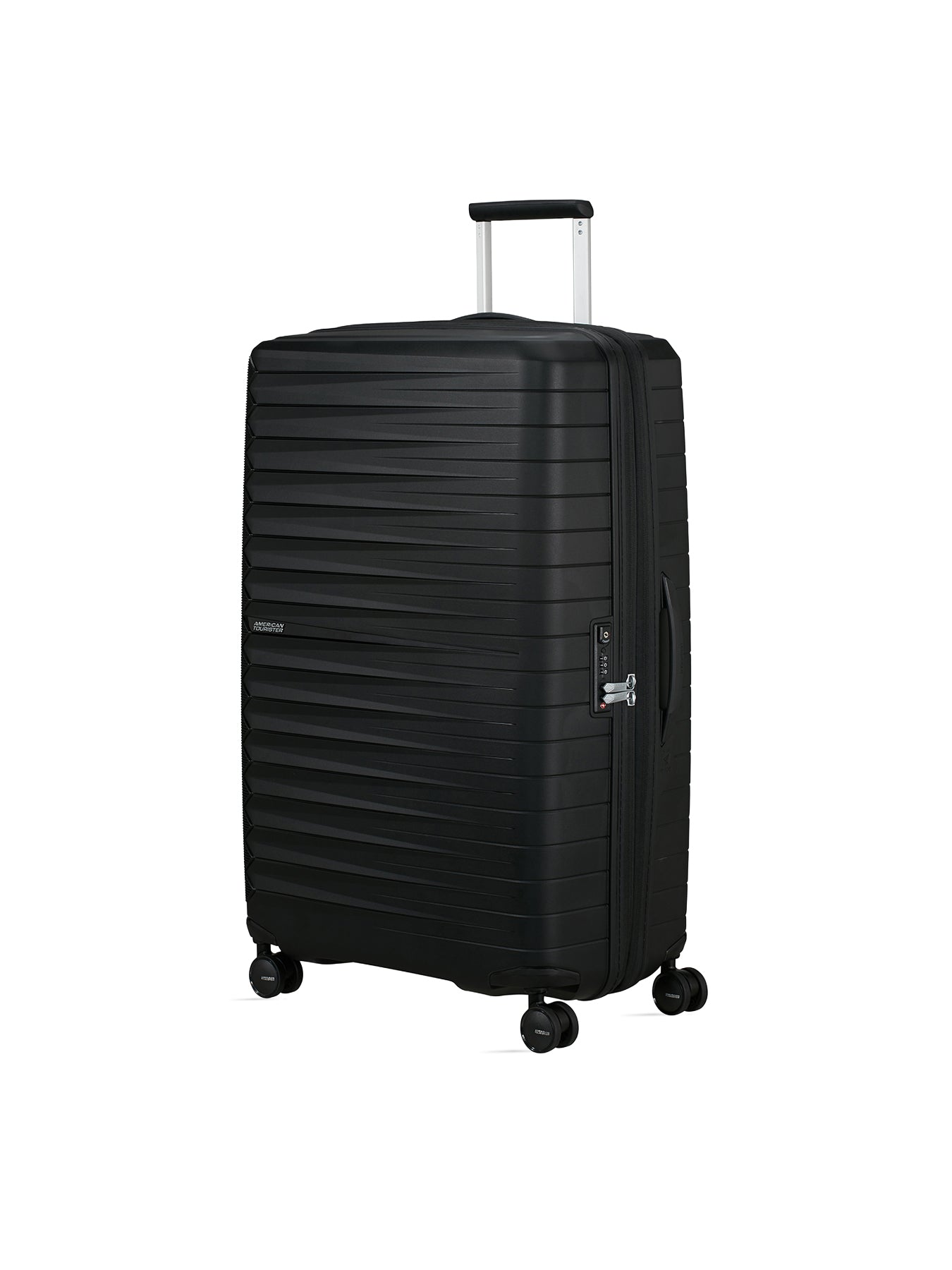 Large Spinner Suitcase Flash Black 78cm