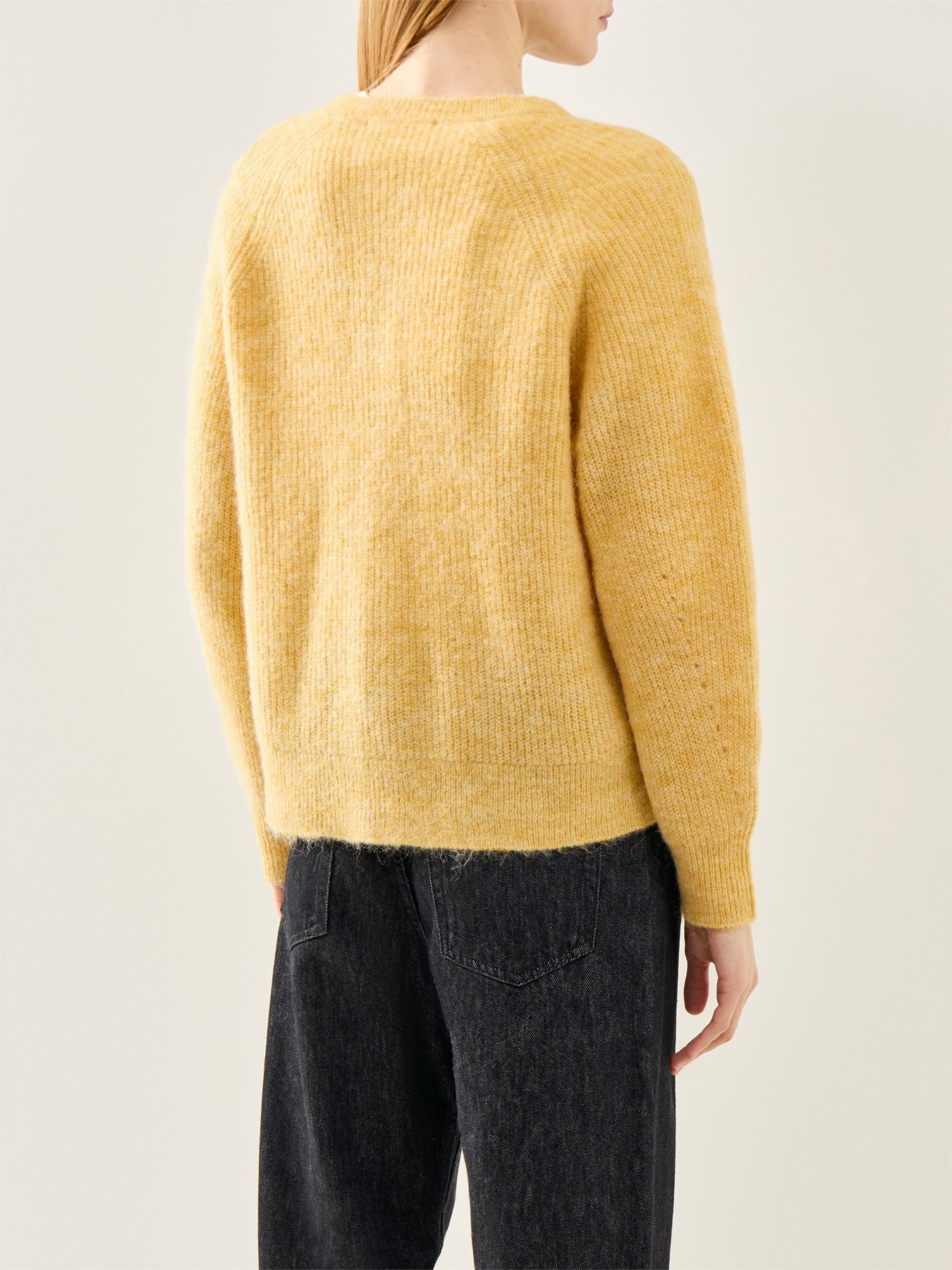 Lulu Long Sleeve Knit Short Cardigan Yellow