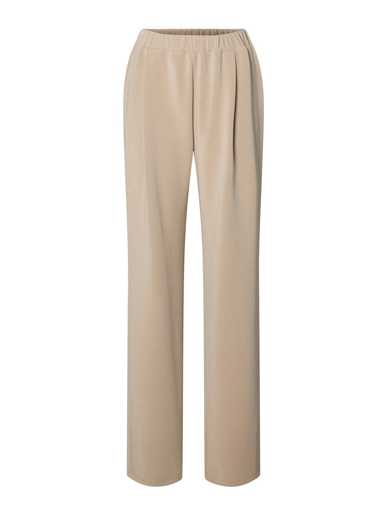 Tenny High-Waist Trousers Cream