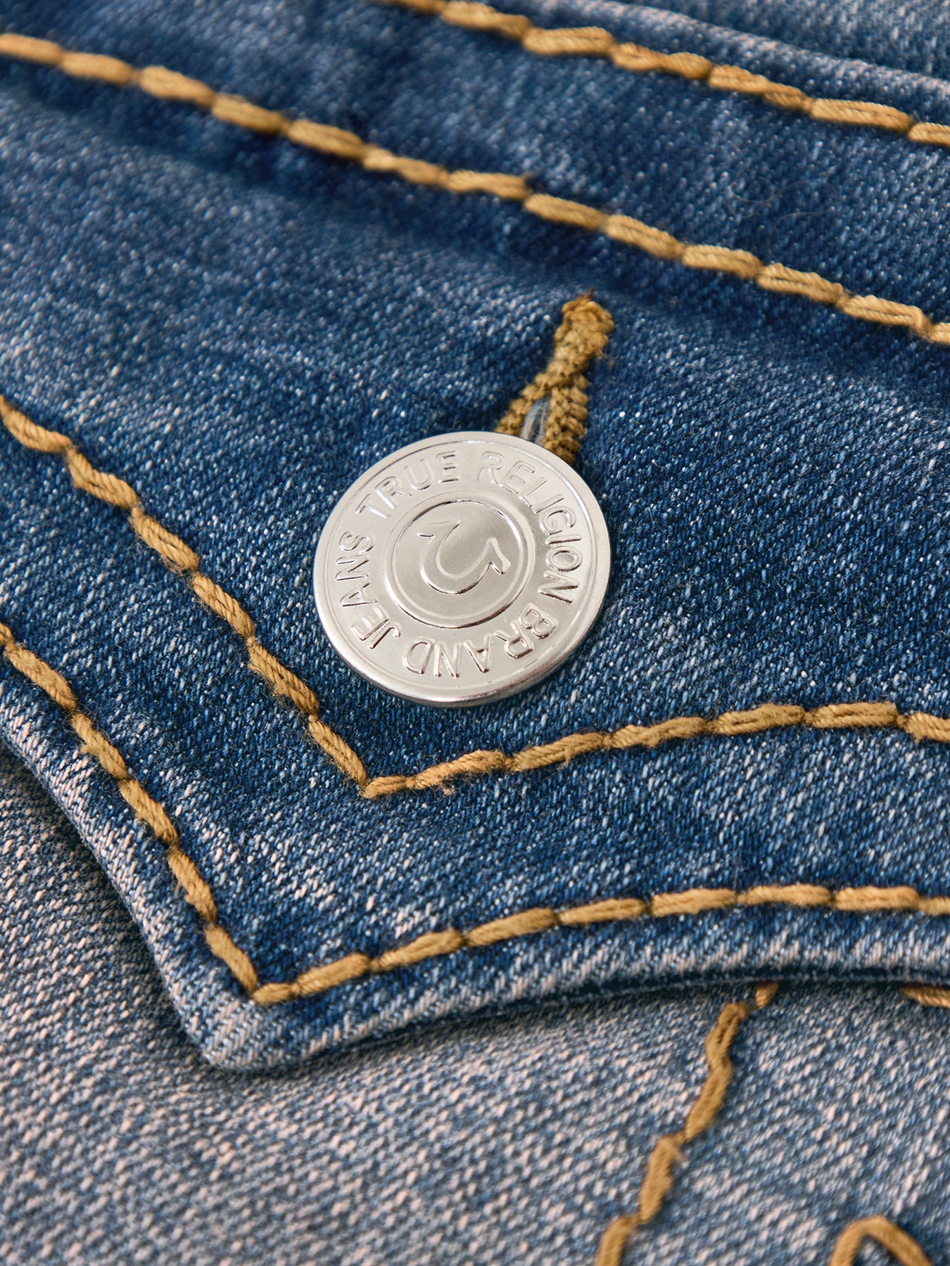 Jessie Super Baggy Flap Jeans Blue